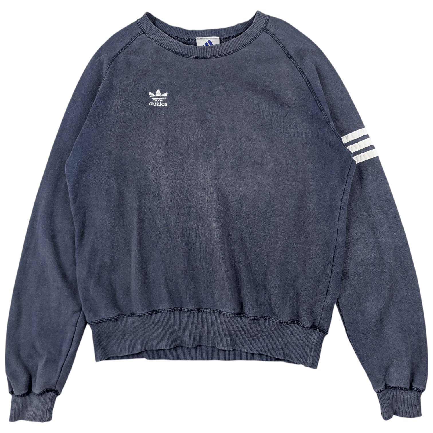 Adidas Vintage 90's ADIDAS Trefoil Jumper Sweatshirt Size US M / EU 48-50 / 2 - 4 Thumbnail
