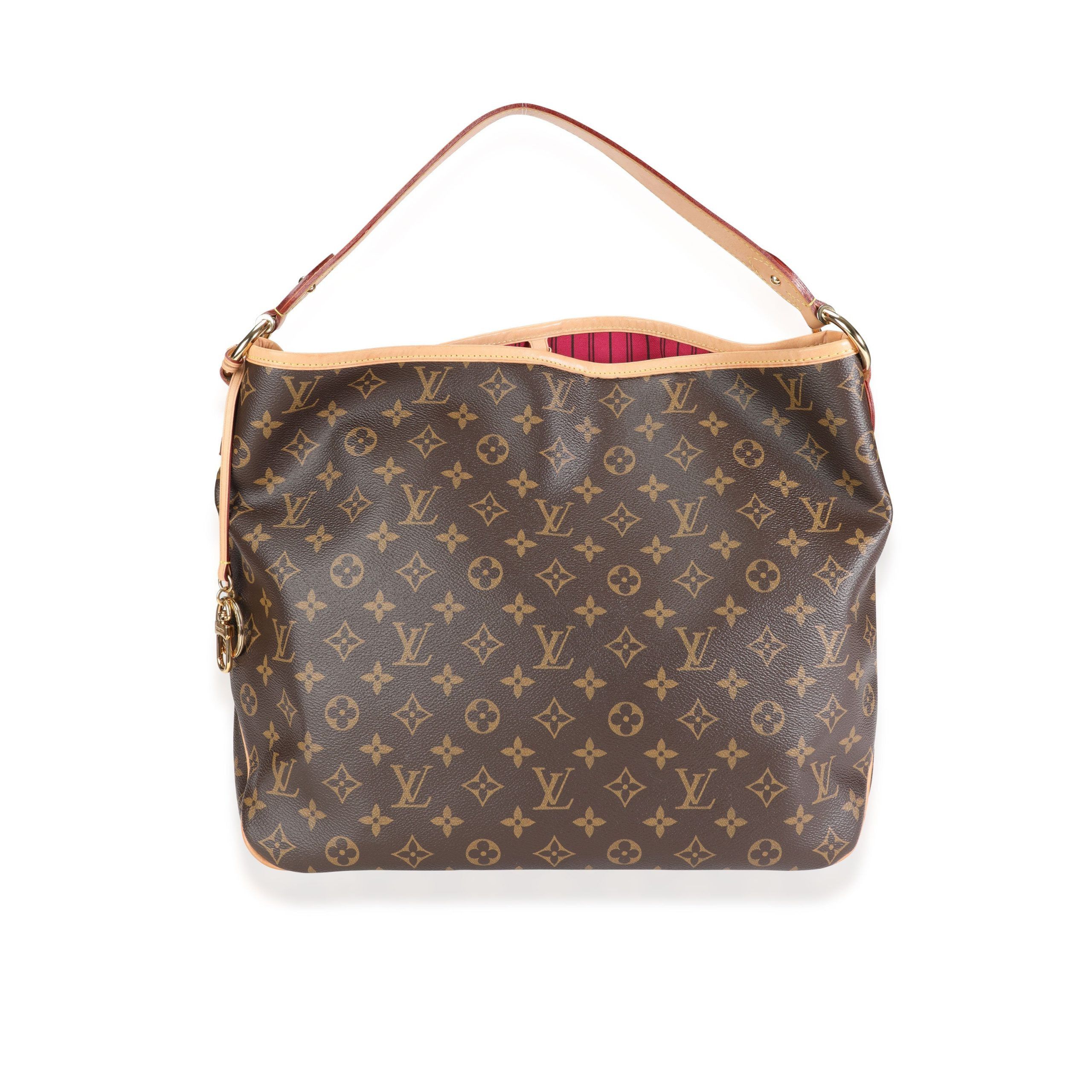 image of Louis Vuitton Monogram Canvas Delightful Mm in Brown, Women's
