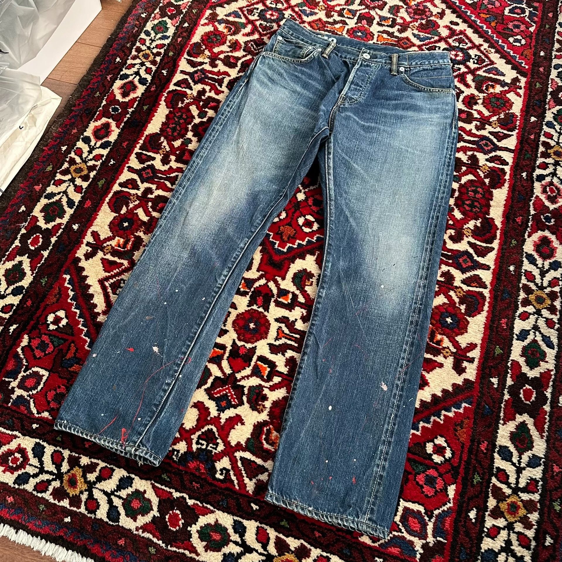 Visvim VISVIM 20SS DRY10 Splash Ink Jeans Size US 26 / EU 42 - 5 Thumbnail