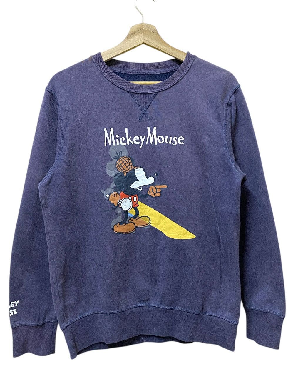 Disney Mickey Mouse Faded Sweatshirt Crewneck Tee Size US M / EU 48-50 / 2 - 1 Thumbnail