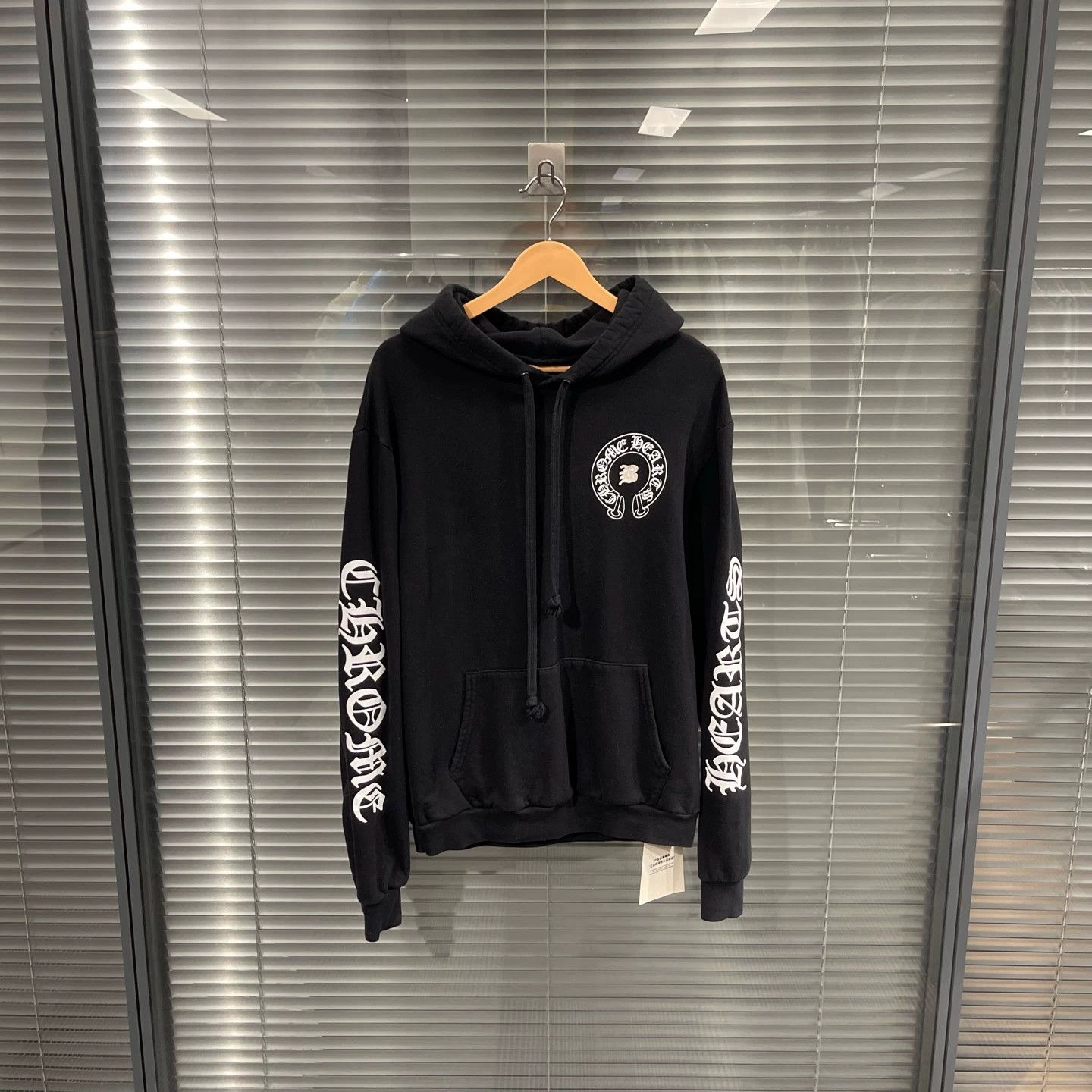 Chrome Hearts CH Embroidered Leather Patch Skt Horseshoe Hoodie Size US M / EU 48-50 / 2 - 1 Thumbnail