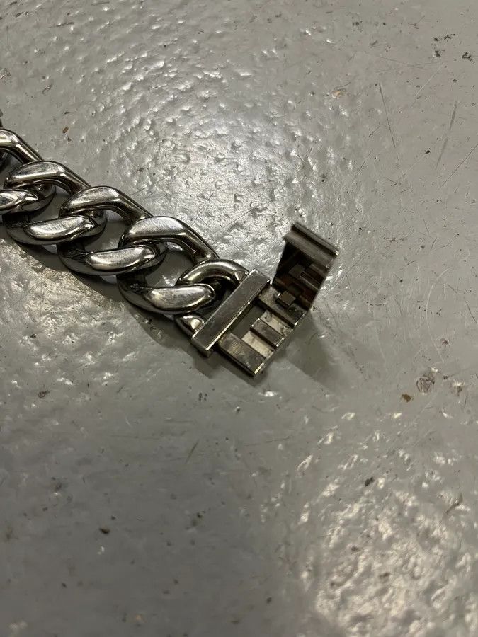 Dolce & Gabbana 2000s Dolce & Gabbana Stainless Steel Bracelet Size ONE SIZE - 8 Thumbnail
