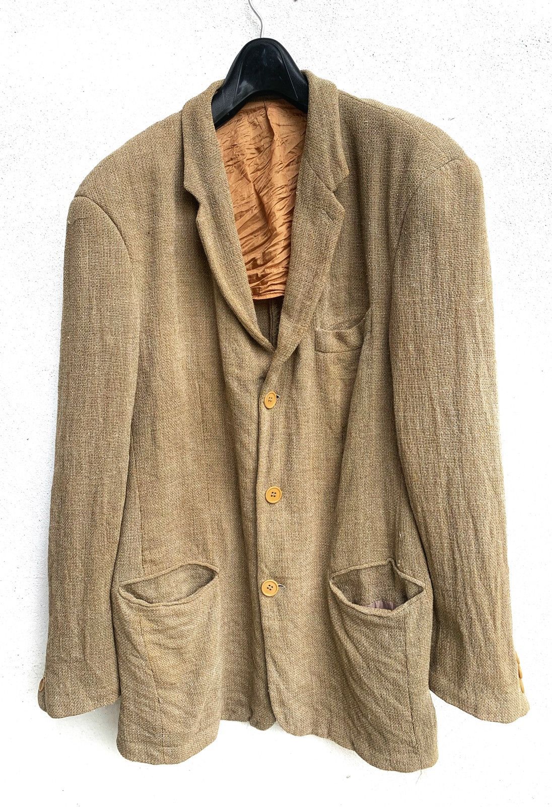 Emporio Armani × Vintage Vintage Chore Jacket Emporio Armani Size US L / EU 52-54 / 3 - 1 Thumbnail