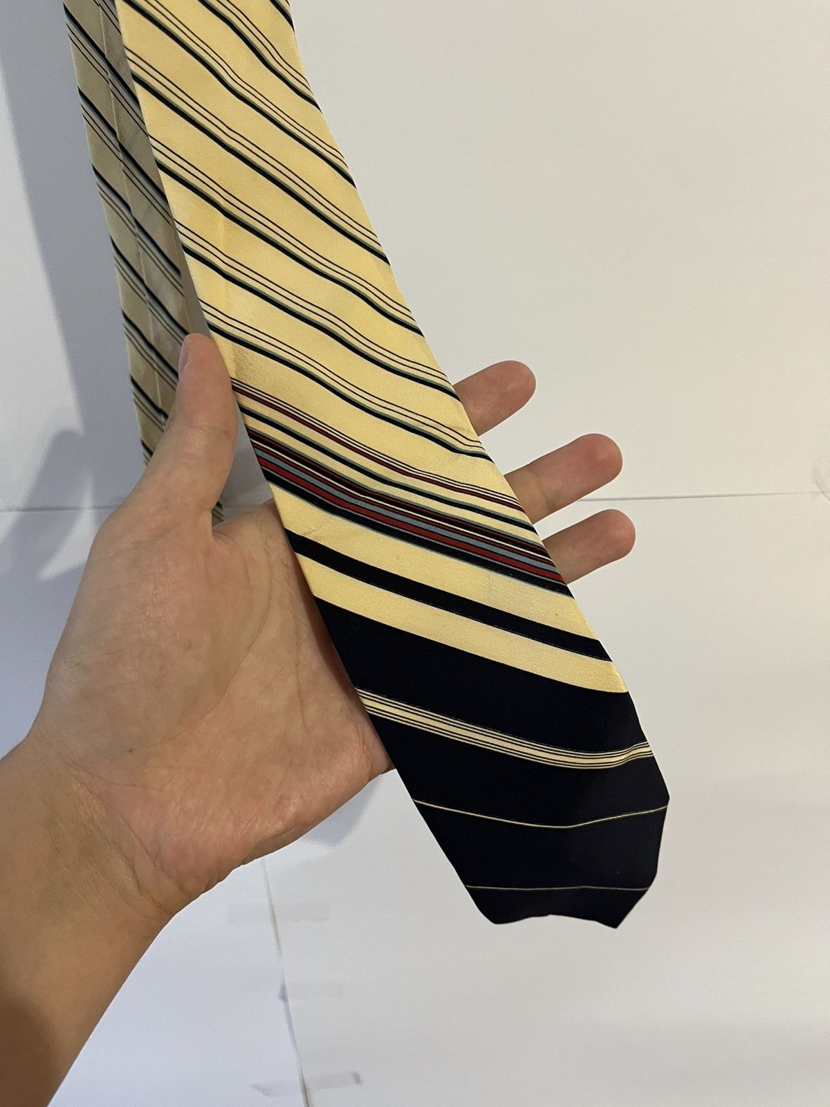 Christian Dior Monsieur Christian Dior Monsieur Vintage Luxury Striped Tie Size ONE SIZE - 1 Thumbnail