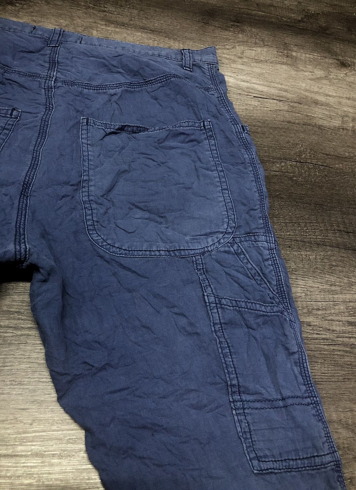 Designer × Issey Miyake × Zucca Vintage ZUCCA ISSEY MIYAKE Carpenter Pant Size US 30 / EU 46 - 9 Thumbnail