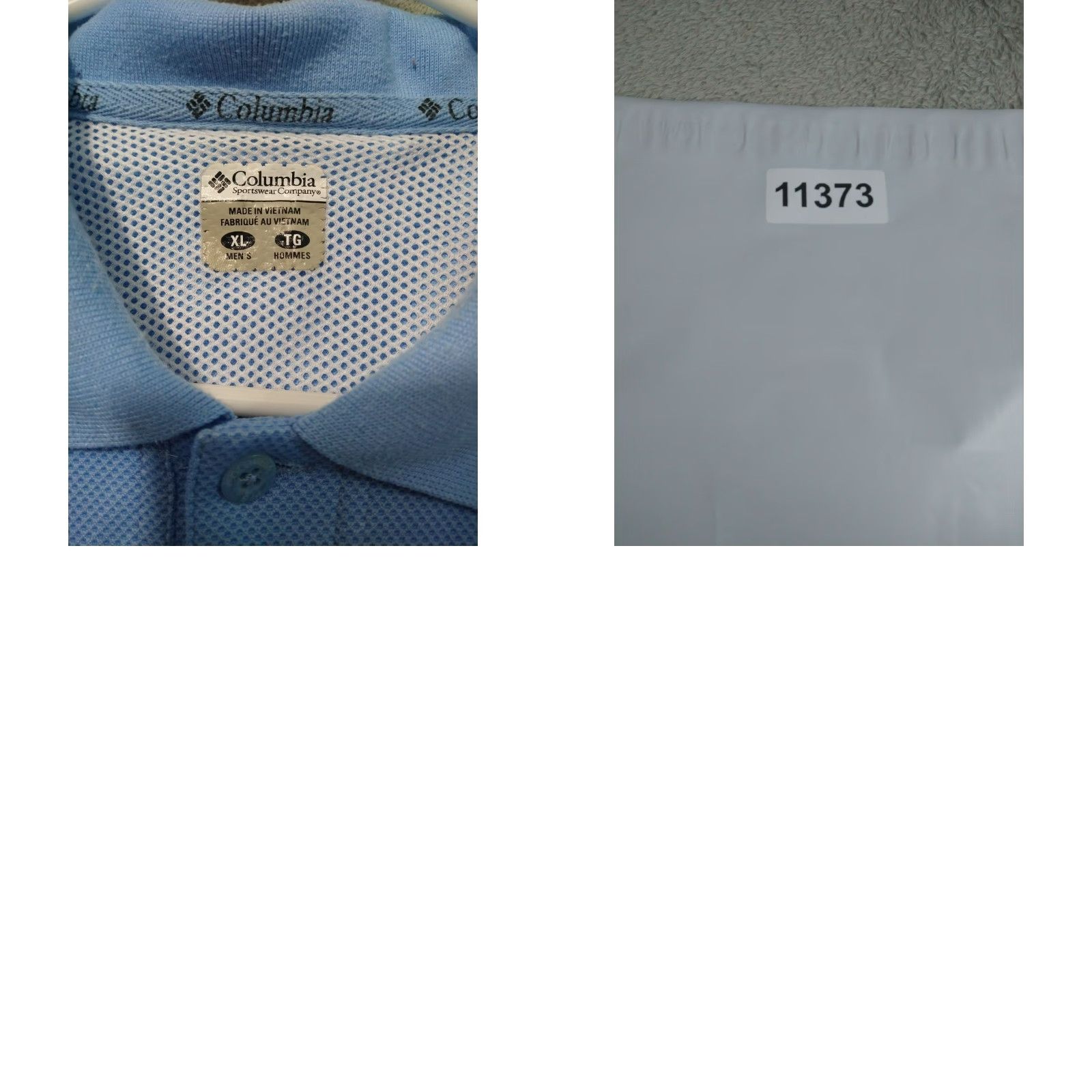 Vintage Columbia Polo Shirt Mens XL Blue Short Sleeve PFG Fishing Breathable All Seasons Vented Solid Pattern Decade: 90s? No, but keep. Size US XL / EU 56 / 4 - 8 Thumbnail
