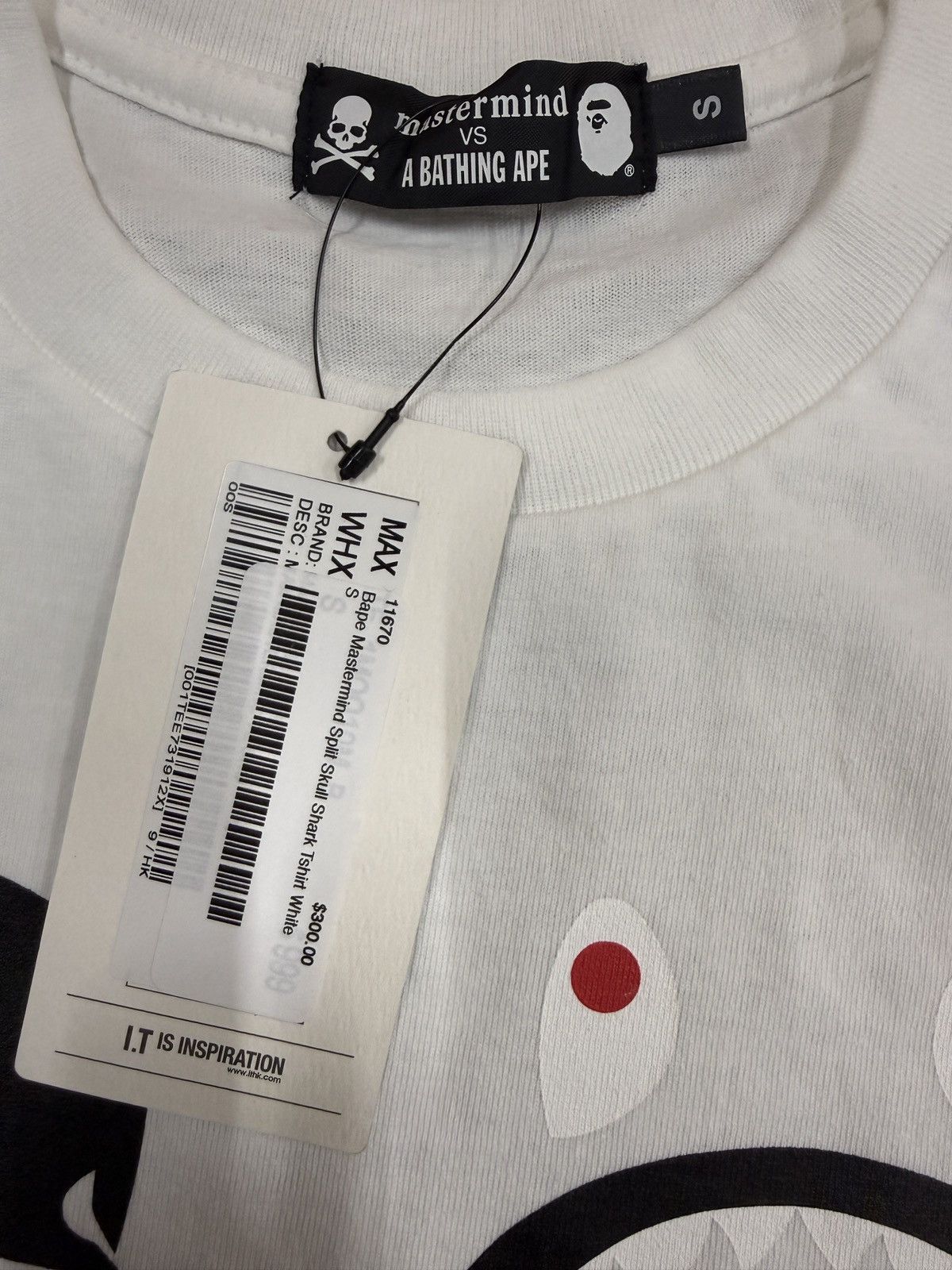 Bape × Mastermind Japan Bape x Mastermind Skull Shark MMB Tee Blk New S Size US S / EU 44-46 / 1 - 4 Thumbnail