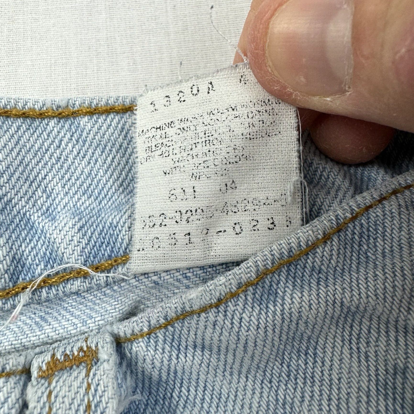 Levi's VINTAGE Levi's 512 Jeans Womens 9 Blue Tapered Slim Fit 90s Classic Size 30" / US 8 / IT 44 - 5 Thumbnail