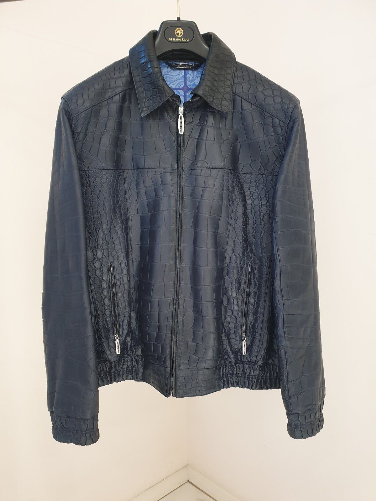 Stefano Ricci Stefano Ricci crocodile leather jacket size 56 Size US XL / EU 56 / 4 - 1 Thumbnail