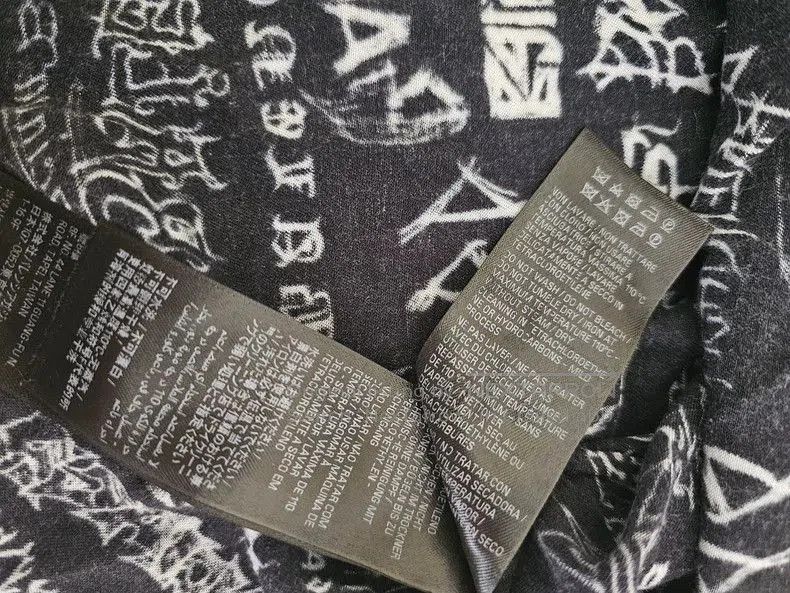 Balenciaga Balenciaga Oversized Graffiti Shirt. Size US XXL / EU 58 / 5 - 9 Thumbnail
