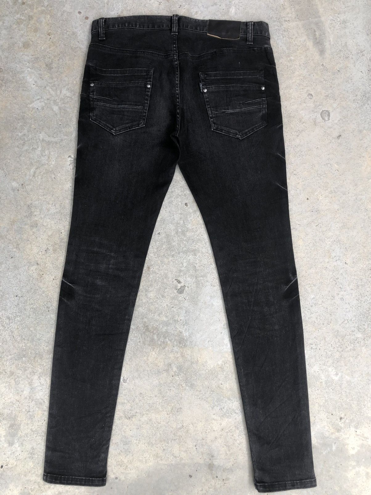 Tornado Mart Tornado Mart Distressed Skinny Jeans Size US 34 / EU 50 - 2 Thumbnail