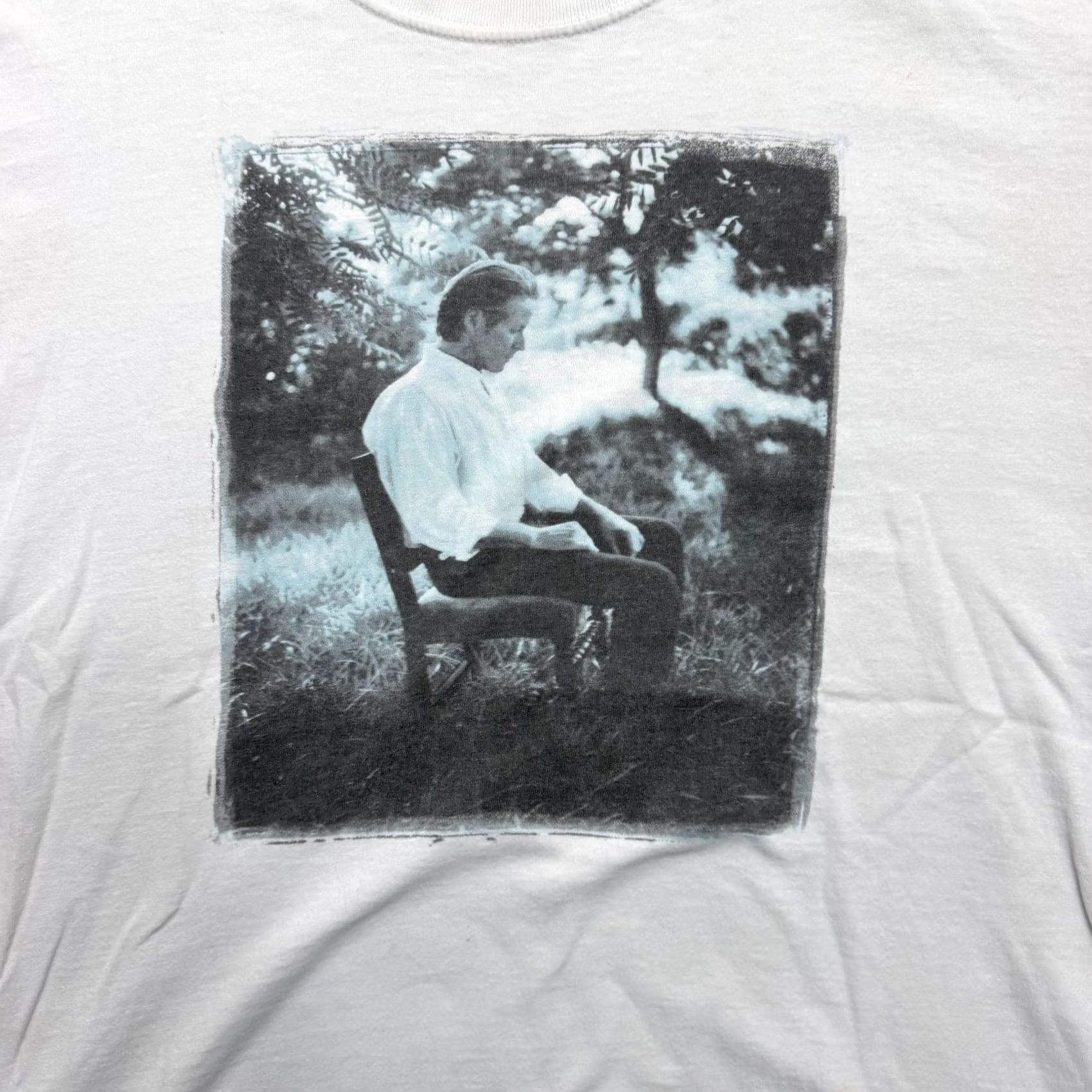 Anvil VINTAGE Don Henley Shirt Mens XL White Inside Job 2000 Tour Anvil Graphic Tee Size US XL / EU 56 / 4 - 2 Thumbnail