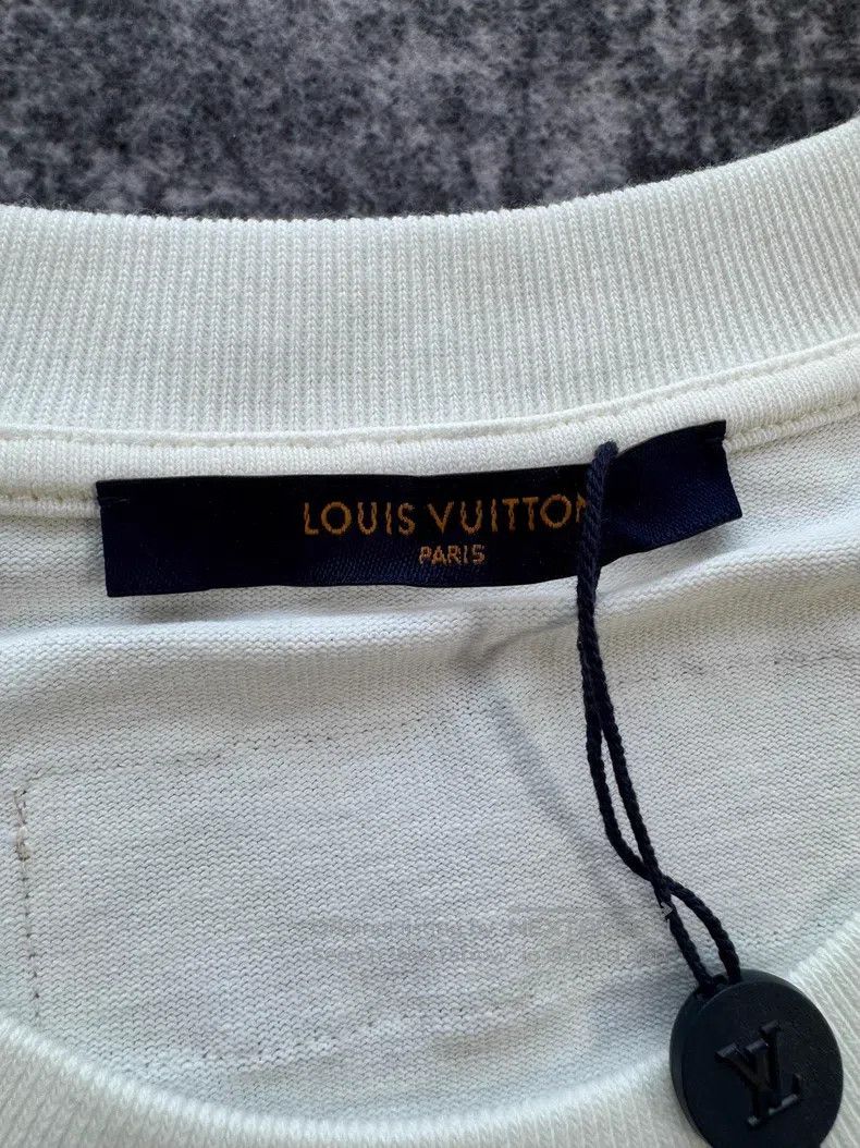 Louis Vuitton Louis Vuitton Fluorescent Green Airplane Embroidered Short Size US L / EU 52-54 / 3 - 3 Thumbnail
