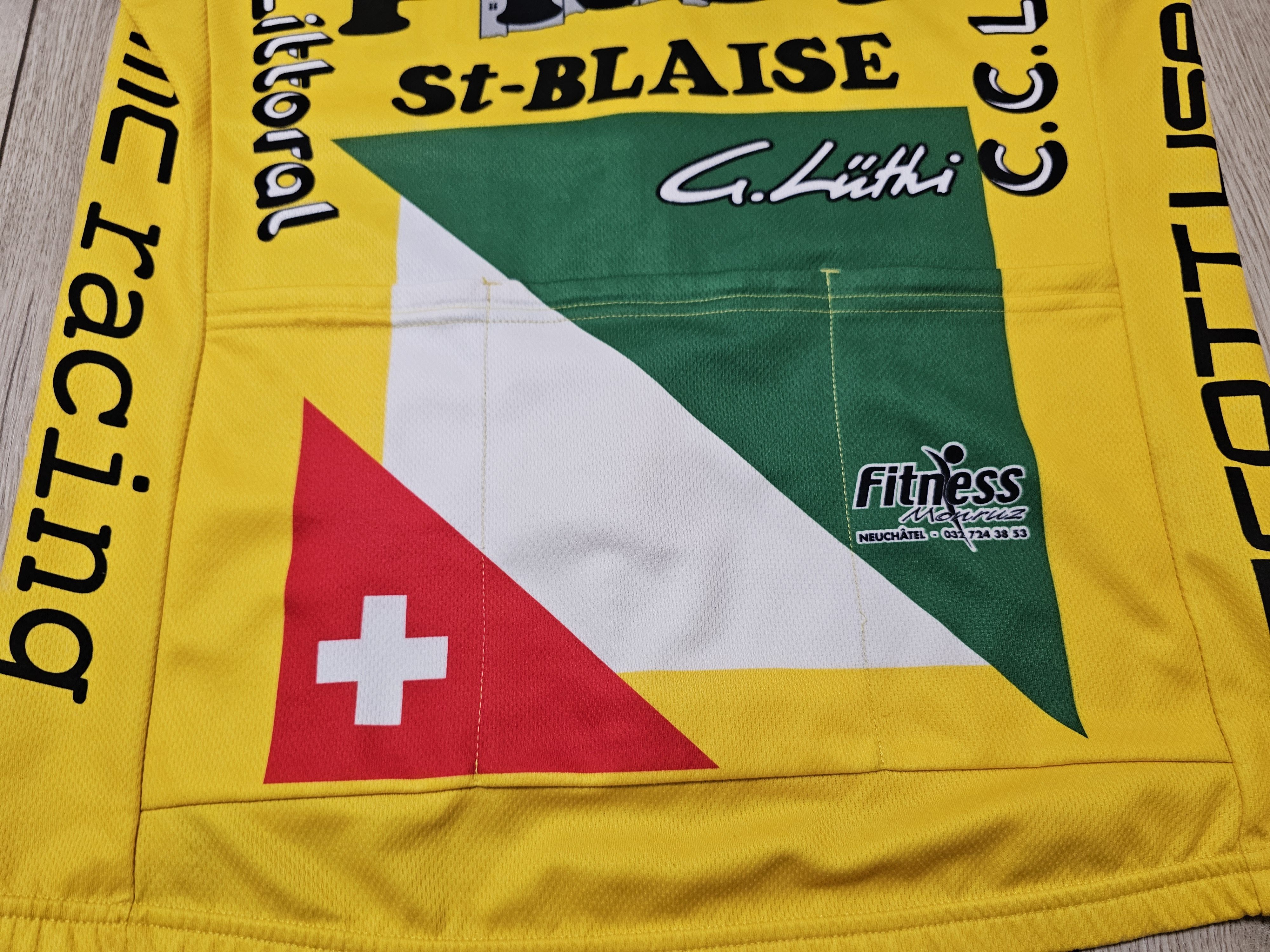 All Sport × Vintage NALINI CYCLINC JERSEY SWITZERLAND VELO TEAM PROF SHIRT Size US M / EU 48-50 / 2 - 6 Thumbnail