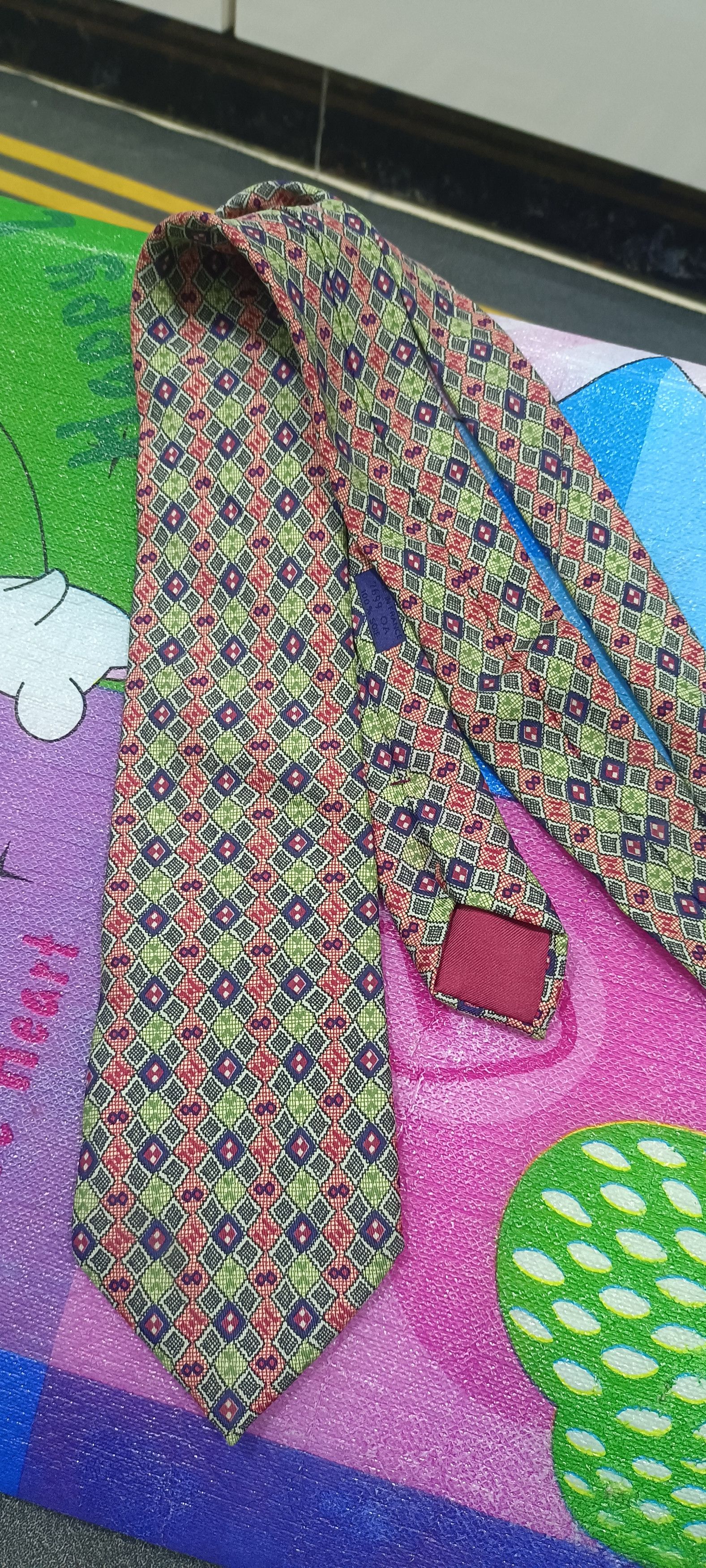 Hermes Hermes Neck Tie Size ONE SIZE - 6 Thumbnail