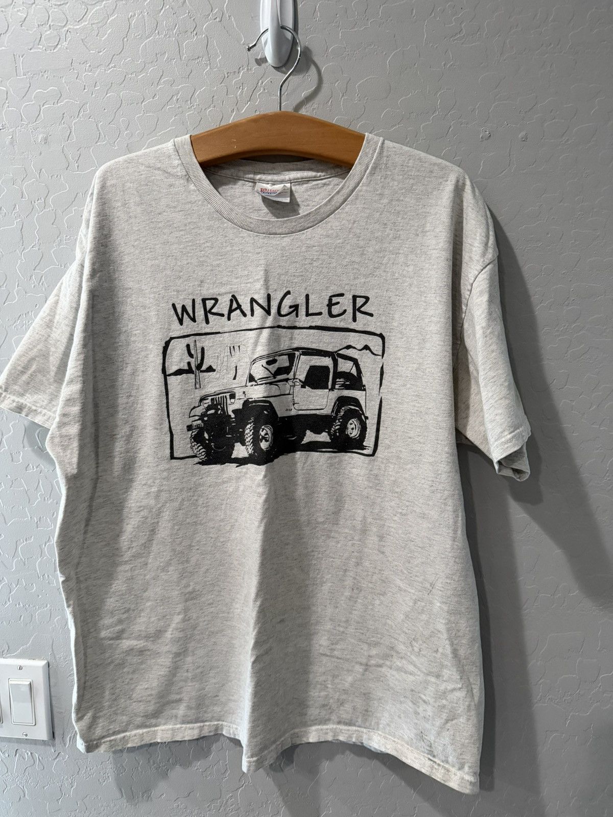 Hanes Vintage Jeep Wrangler Desert Off Road Shirt #2 Size Large Size US L / EU 52-54 / 3 - 1 Thumbnail