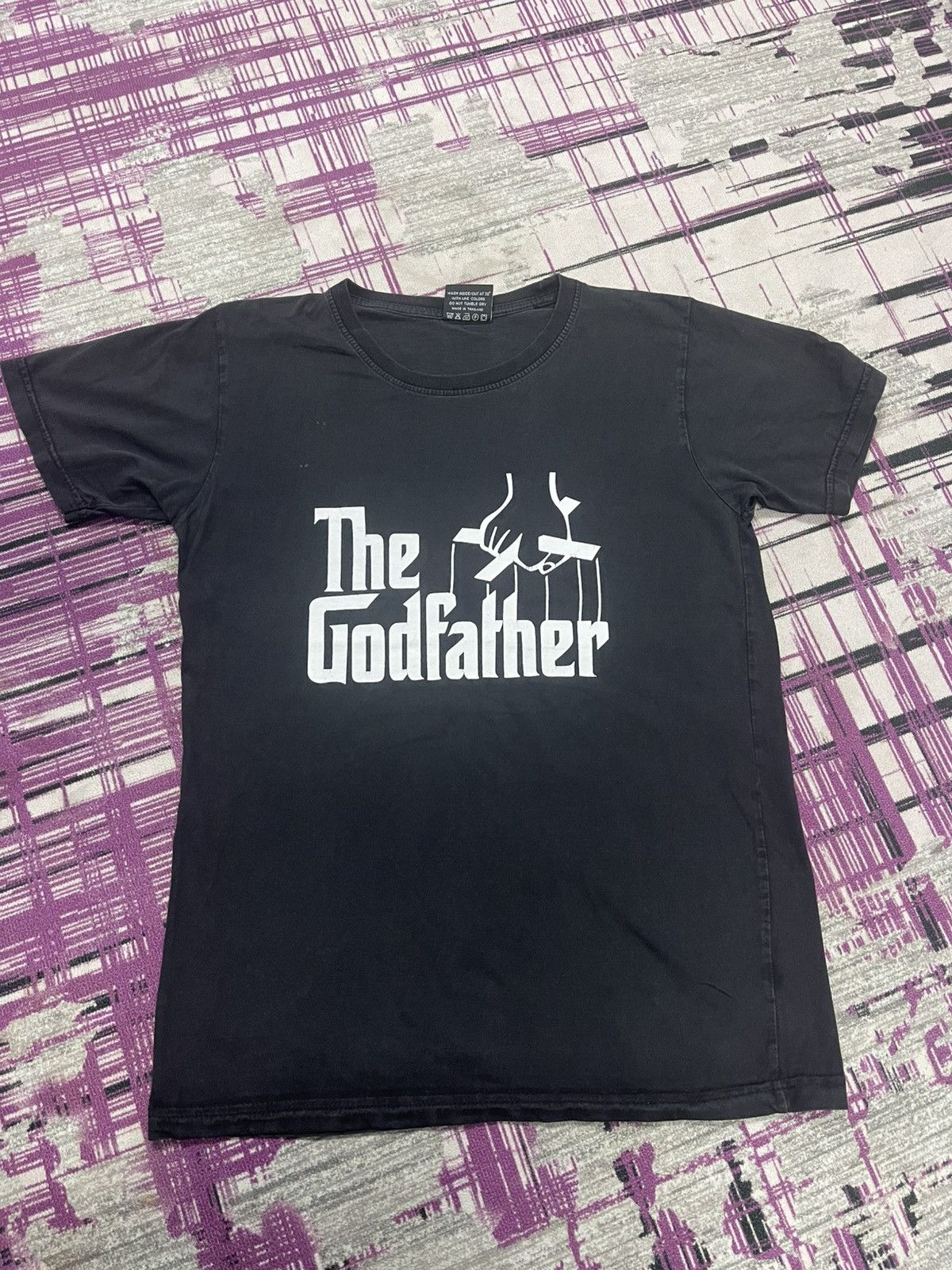 Band Tees VINTAGE THE GODFATHER ICONIC LOGO SPELL OUT VERY RARE Size US S / EU 44-46 / 1 - 1 Thumbnail