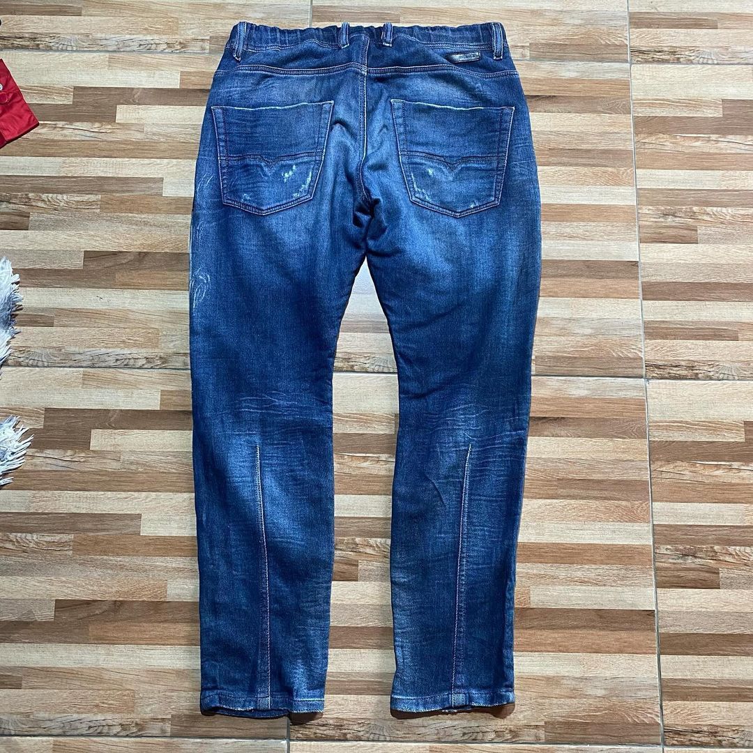 Designer × Diesel Diesel Krooley Ripped Denim Sweat Size US 32 / EU 48 - 2 Thumbnail