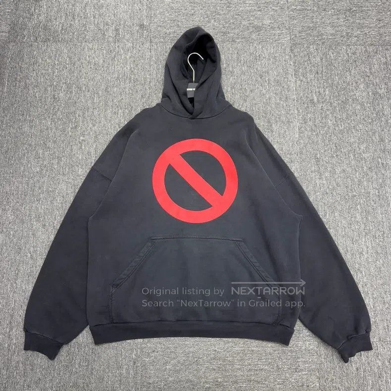 Balenciaga Balenciaga Prohibited logo hoodie Size US M / EU 48-50 / 2 - 1 Thumbnail