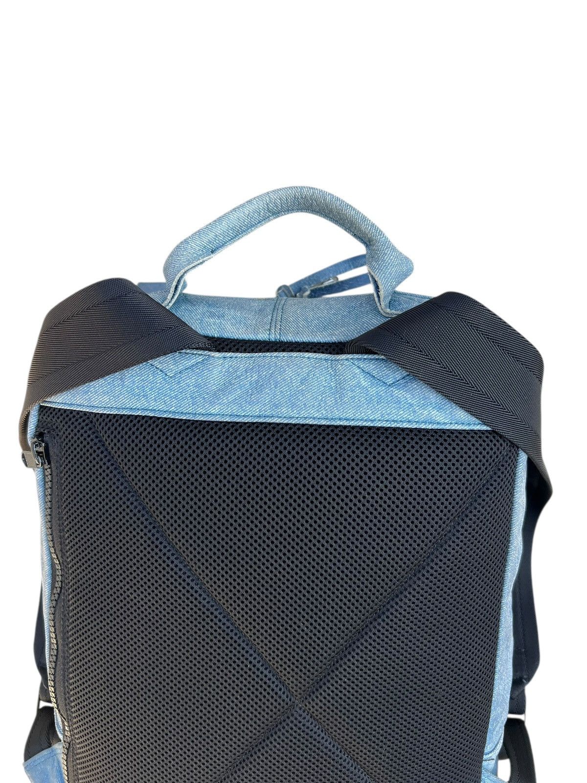 Leather DECADE Japan Patina Leather Backpack Bag Denim Design Size ONE SIZE - 10 Thumbnail