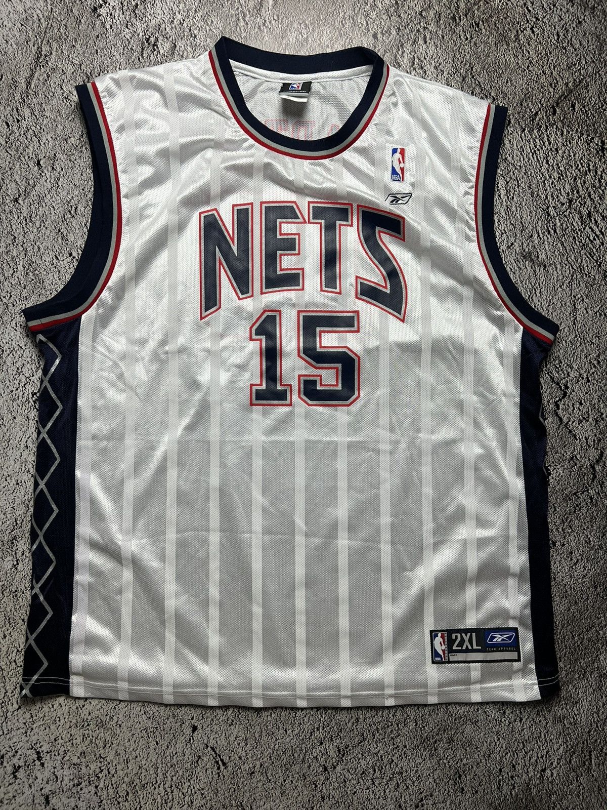 Reebok VTG 90’s New Jersey Nets NBA Vince Carter reebok jersey Size US XXL / EU 58 / 5 - 1 Thumbnail