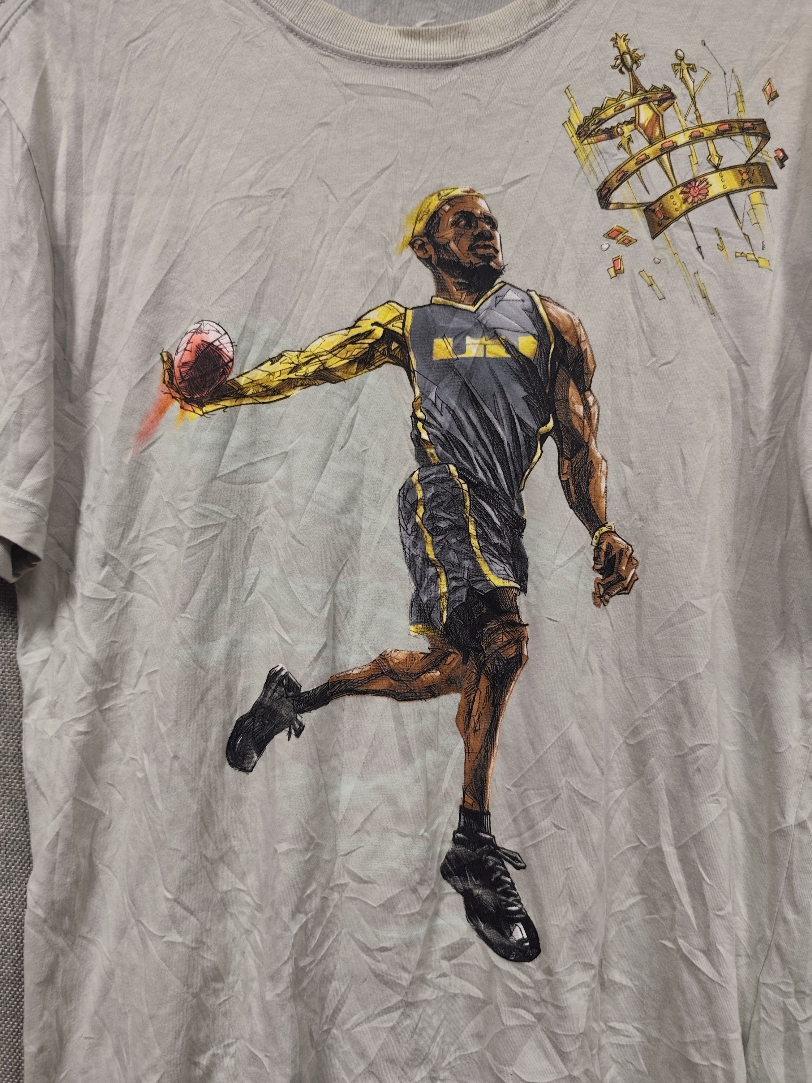 Nike T shirt nike LeBron James Size US M / EU 48-50 / 2 - 2 Thumbnail