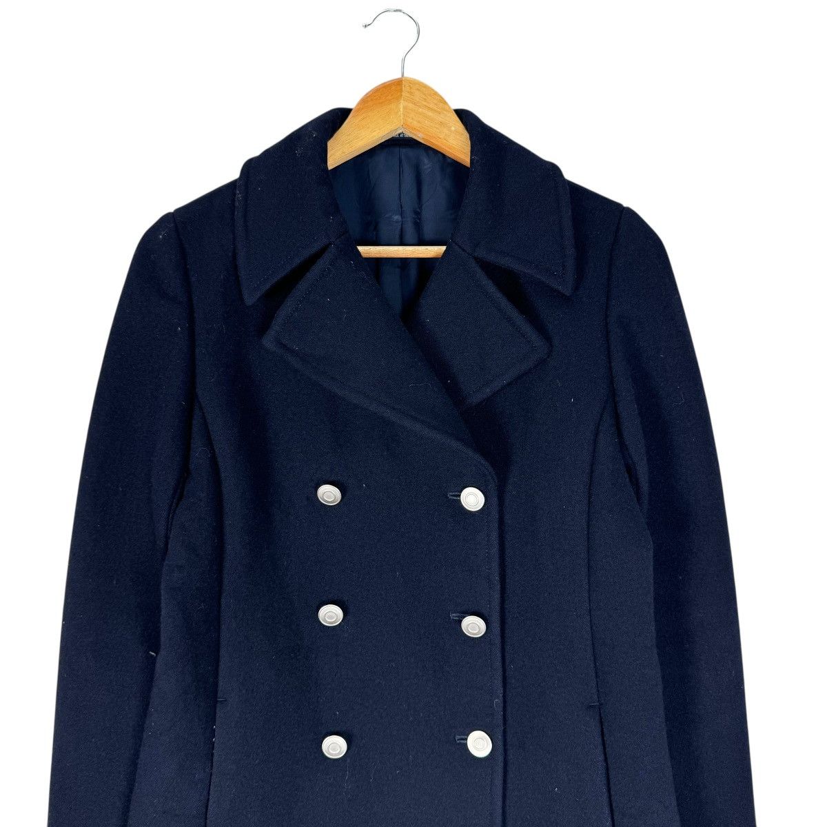 Yohji Yamamoto ☀️INED JAPAN DOUBLE BREASTED SHAWL COLLAR JACKET Size M / US 6-8 / IT 42-44 - 3 Thumbnail