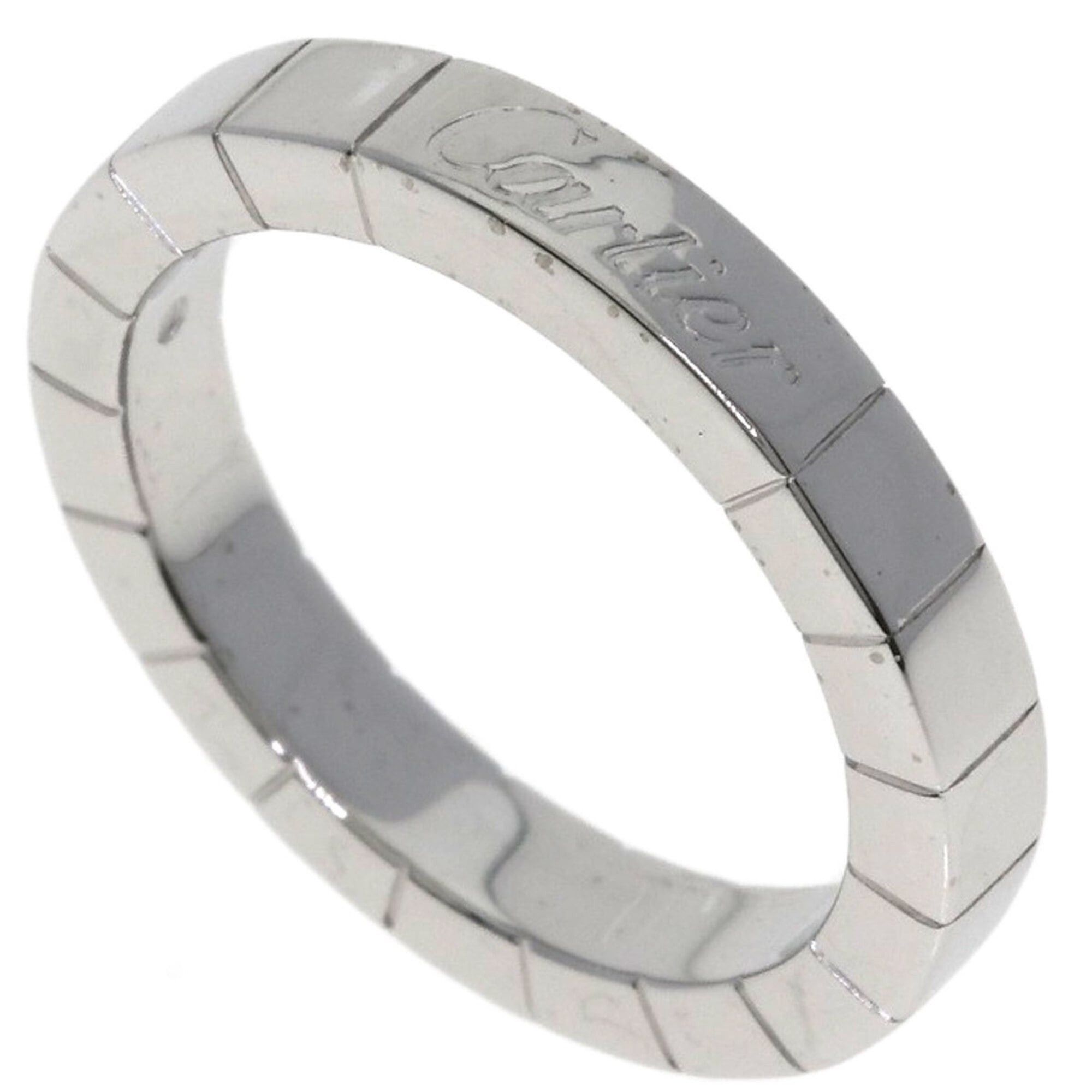 Cartier Cartier Lanieres #48 Ring, 18K White Gold, Women's, CARTIER Size ONE SIZE - 1 Thumbnail