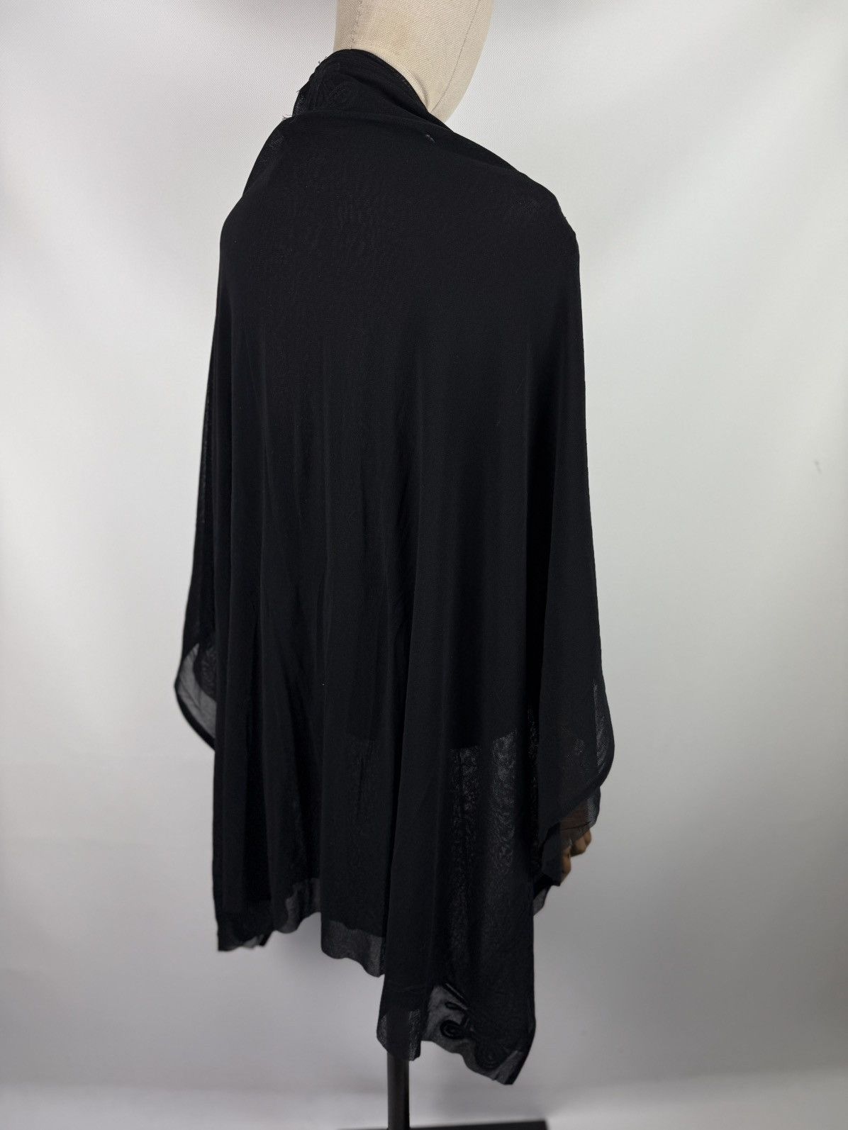 Jean Paul Gaultier Jean Paul Gaultier Soleil Vintage 90s Mesh Cape Tunic Blouse Size M / US 6-8 / IT 42-44 - 13 Thumbnail