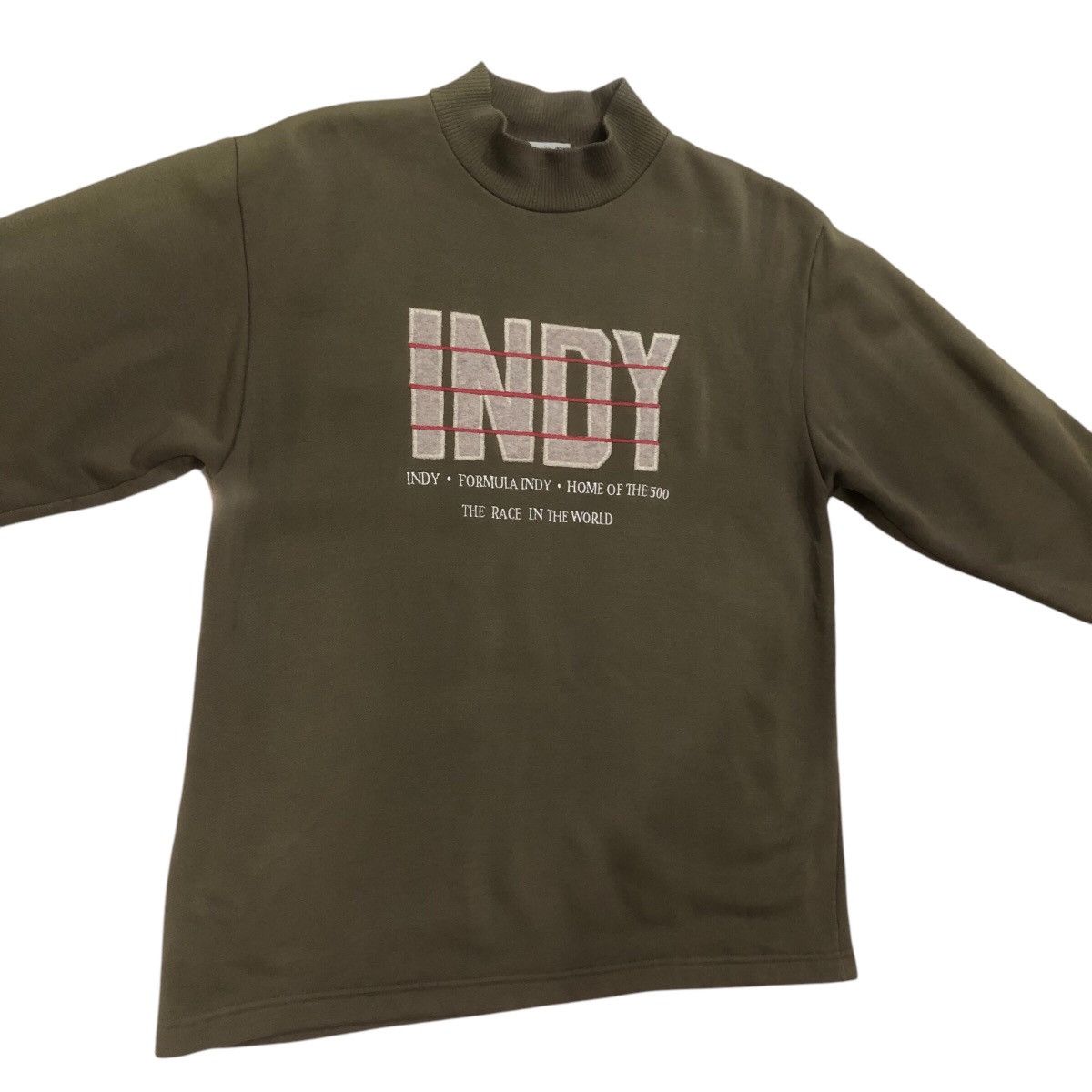 Vintage Indy Formula Home Of The 500 Sweater Size US M / EU 48-50 / 2 - 2 Thumbnail