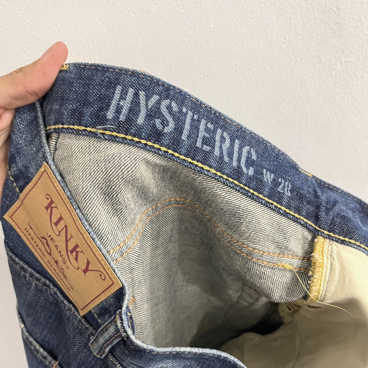 Hysteric Glamour Hysteric Glamour Kinky Denim Line Accent Pant Size US 28 / EU 44 - 11 Thumbnail