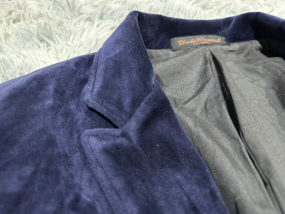Undercover 🔥Undercoverism Velvet Blazer Jacket Navy Size US L / EU 52-54 / 3 - 5 Thumbnail
