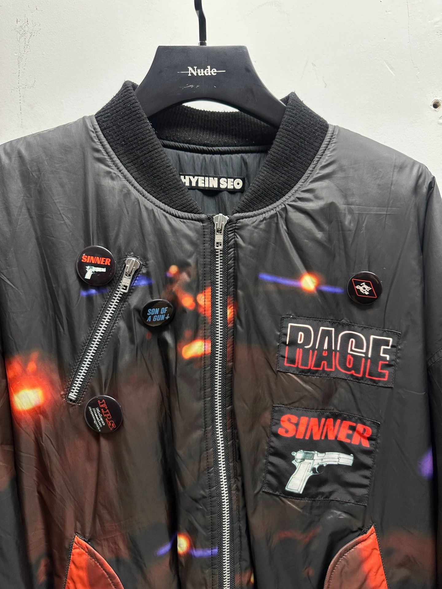 Hyein Seo Hyein seo 16FW MA-1 Bomber OS Patch Badges Print Pin Size US L / EU 52-54 / 3 - 2 Thumbnail