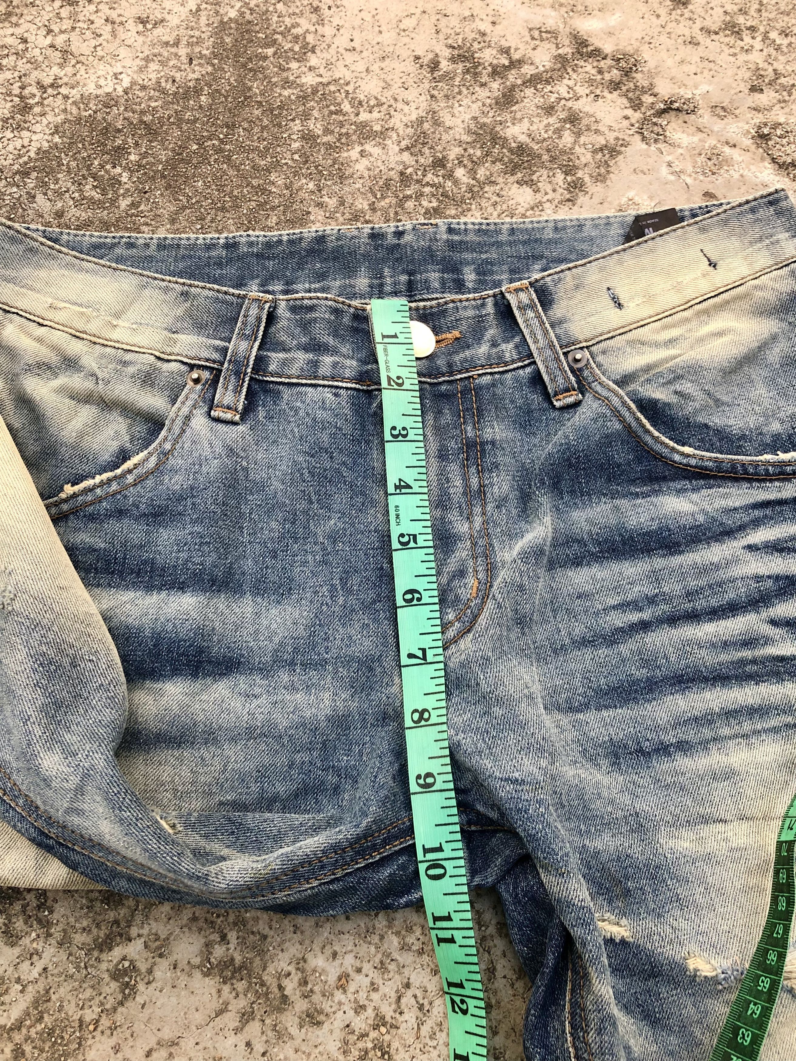 Japanese Brand WASHED BLUE DENIM BY IMP Size US 33 - 7 Thumbnail