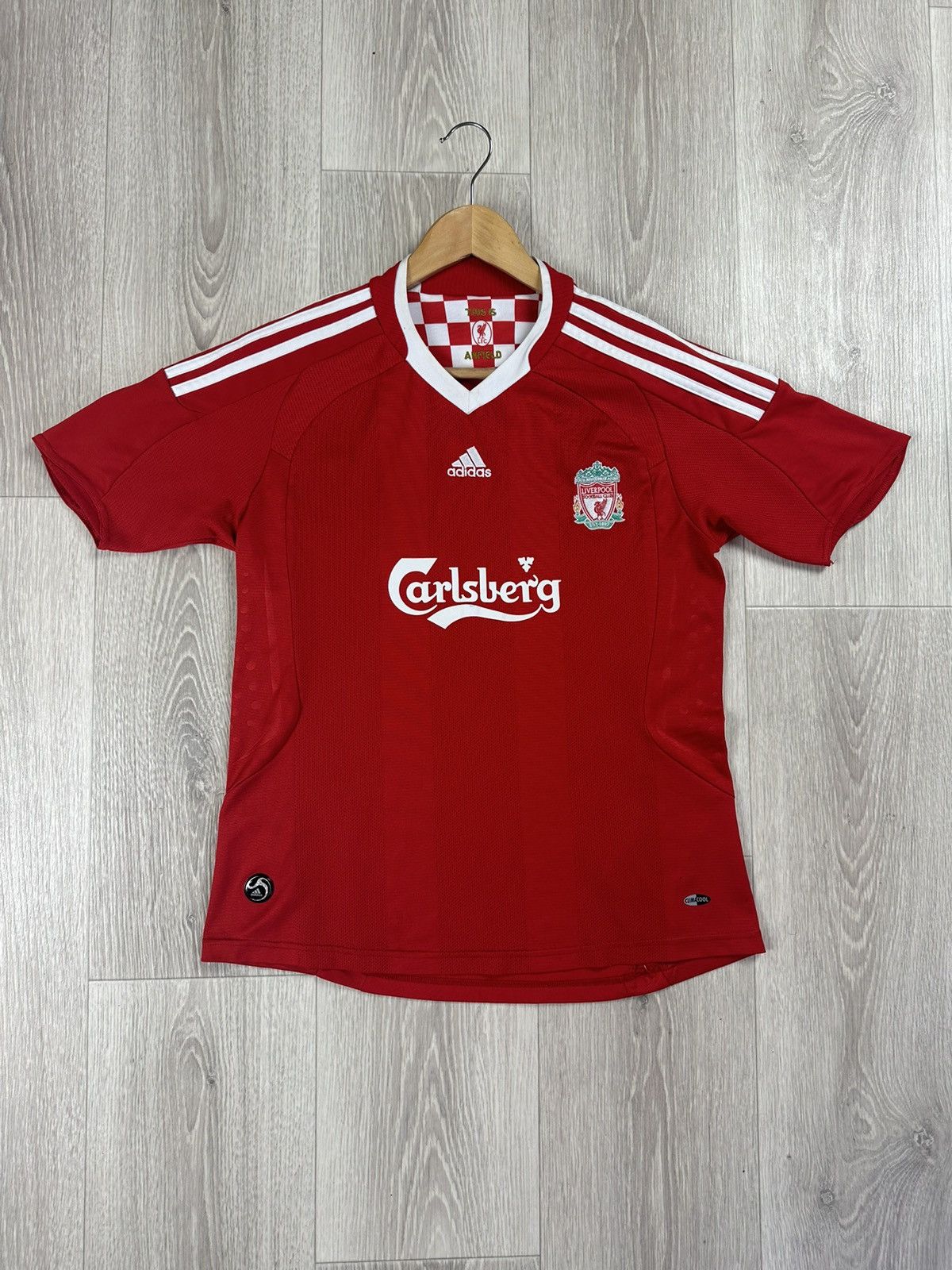 Adidas Adidas Liverpool 2008-2010 Home Soccer Jersey T-Shirt Size US S / EU 44-46 / 1 - 4 Thumbnail