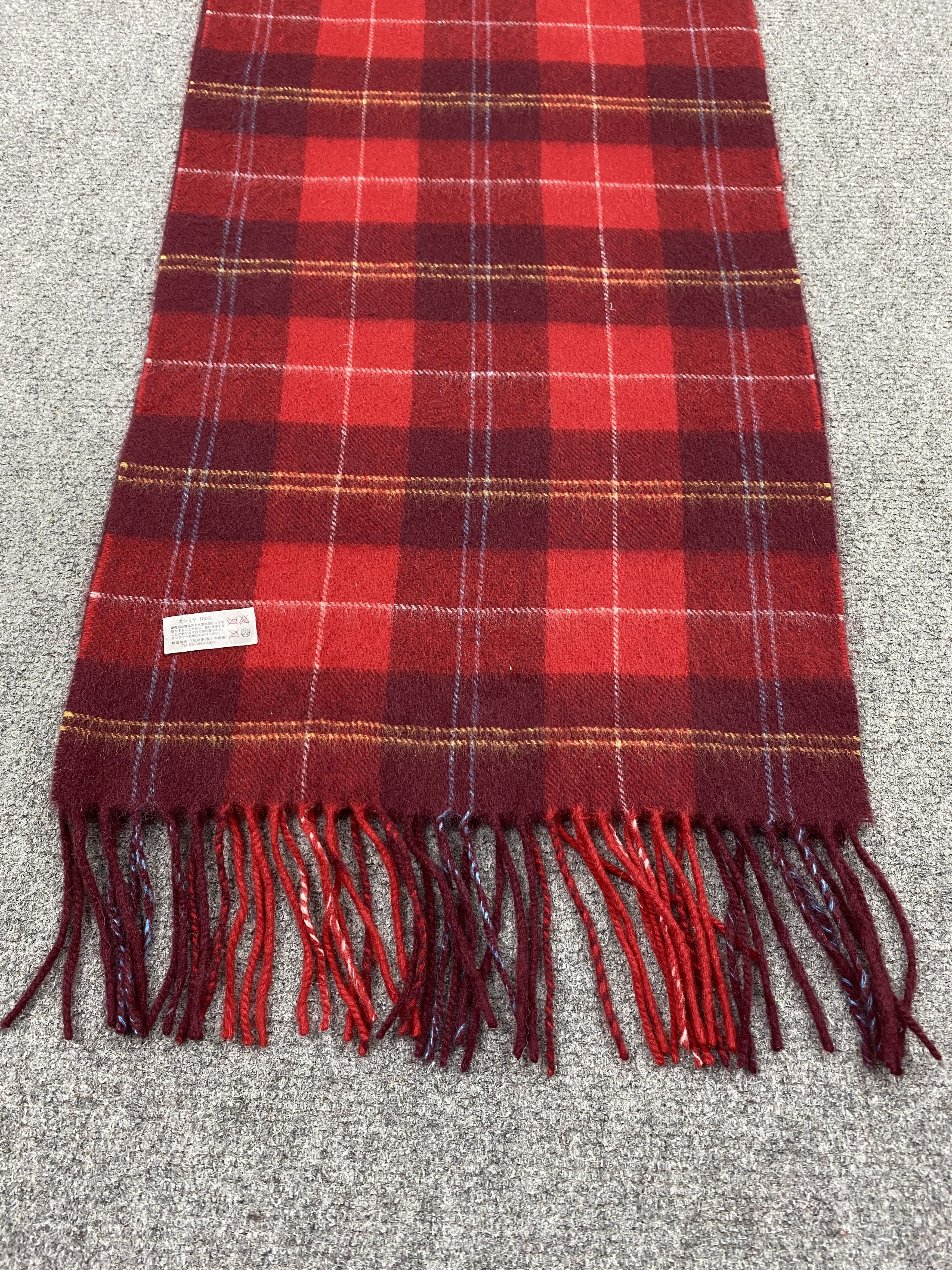 Aquascutum Aquascutum Scarf Muffler Cashmere Neckwear - SC0115 Size ONE SIZE - 4 Thumbnail