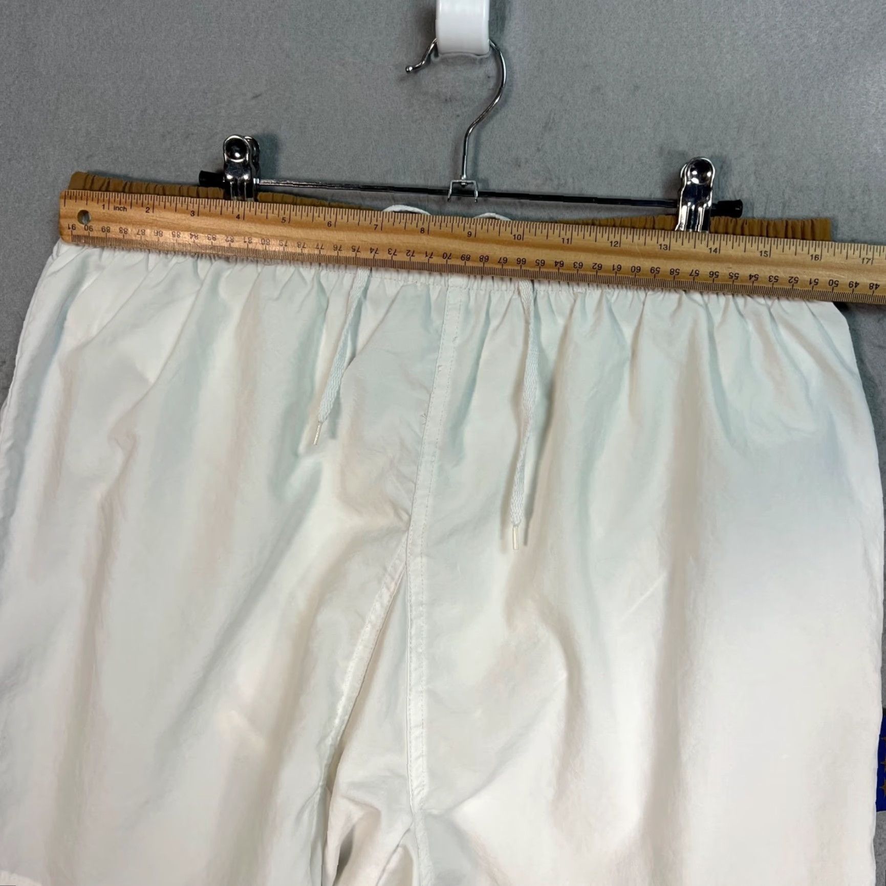 Nike Nike Premier Mens Size Medium White Athletic Shorts With Tan Trim Size 32" / US 10 / IT 46 - 6 Thumbnail