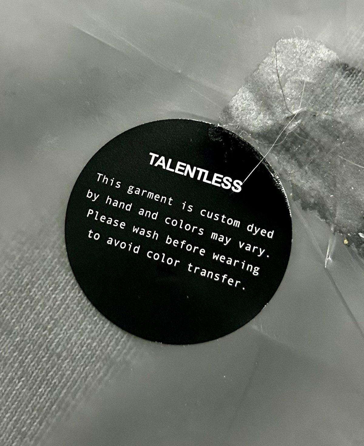 Talentless Talentless Men's Heavyweight Embroidered Hoodie – Steel Grey Size US L / EU 52-54 / 3 - 19 Thumbnail