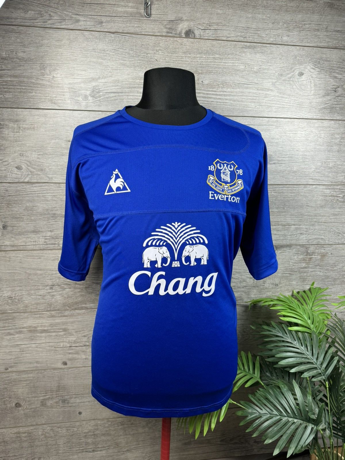 Le Coq Sportif le coq sportif Everton T- Shirt soccer jersey Football Size US XXL / EU 58 / 5 - 3 Thumbnail