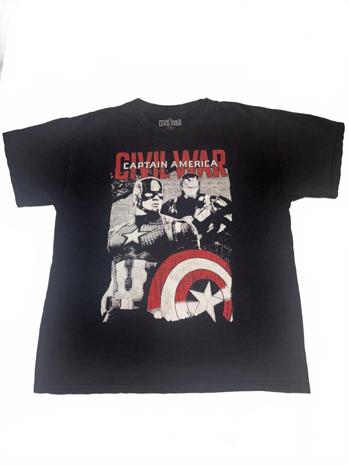 Marvel Comics Marvel Captain America Civil War Graphic T-Shirt - Large Size US L / EU 52-54 / 3 - 1 Thumbnail