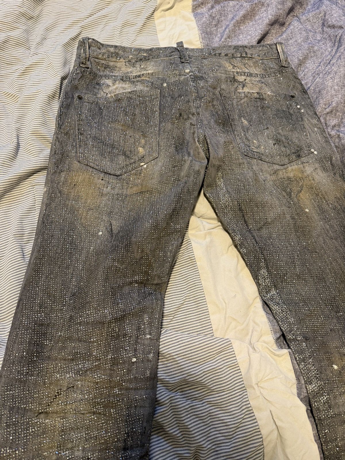 Dsquared2 Dsqaured Glitter Jeans 2010 Size US 32 / EU 48 - 19 Thumbnail