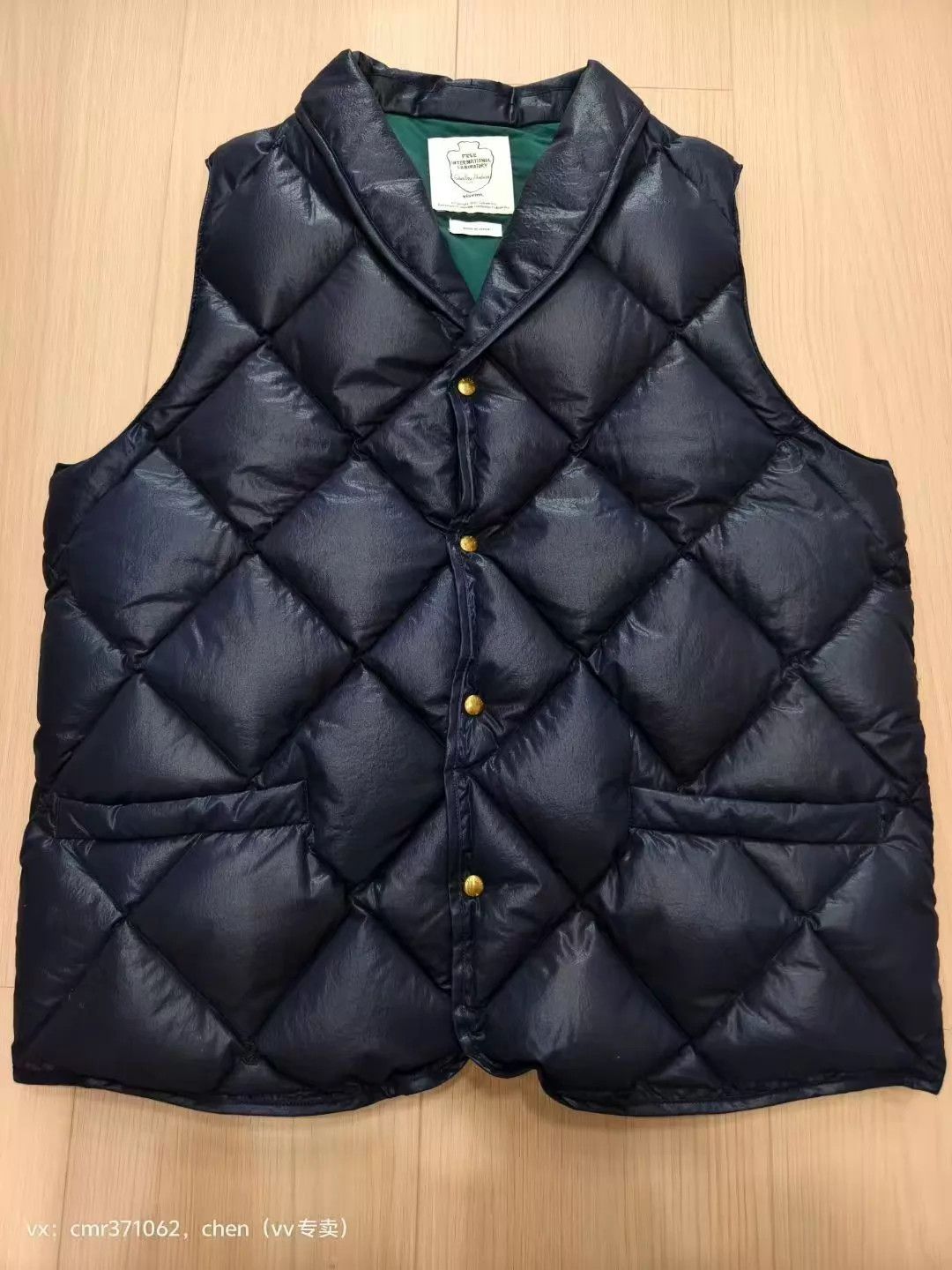 Visvim visvim 16AW GRANGER DOWN VEST Navy 98new size 3 Size US L / EU 52-54 / 3 - 1 Thumbnail