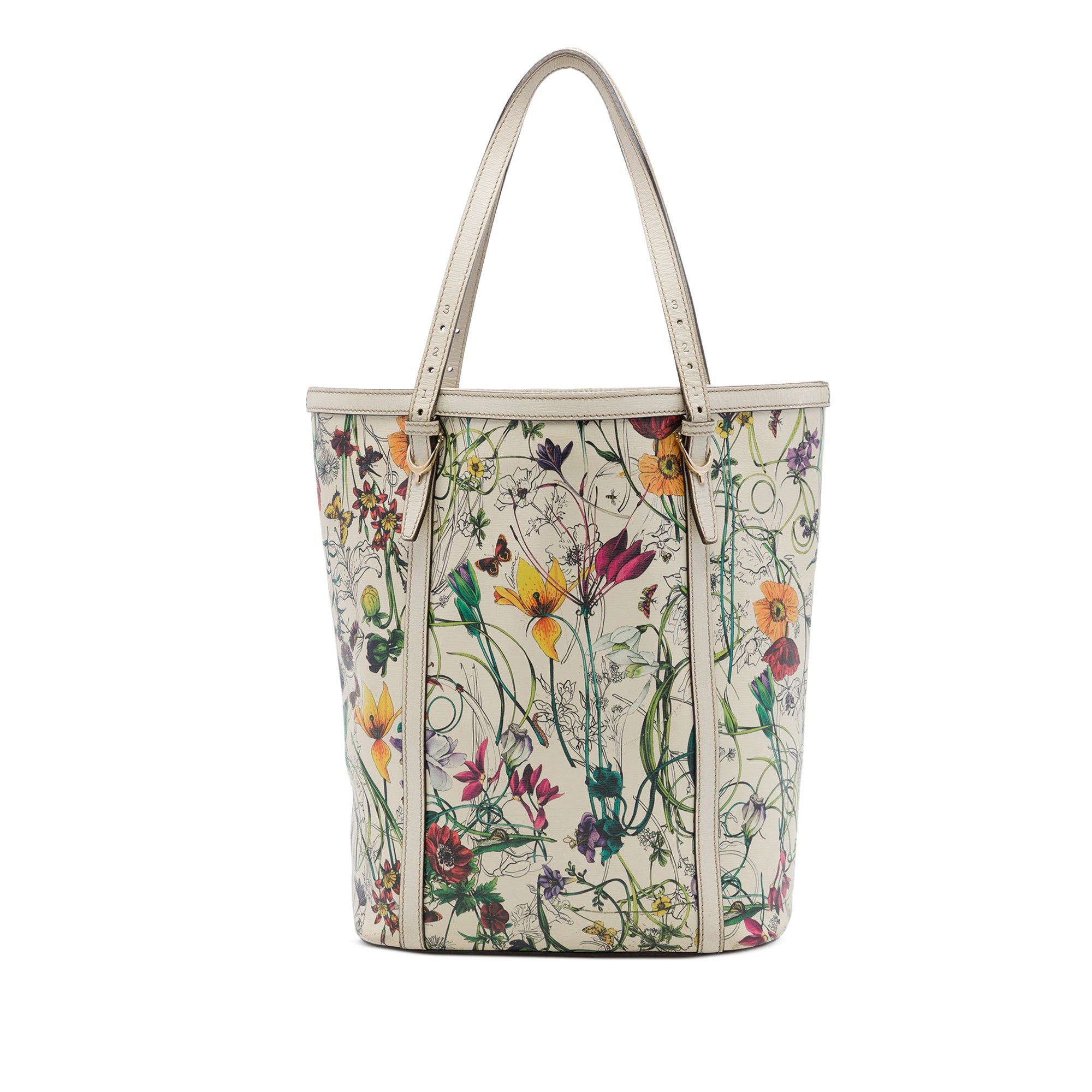 Gucci Calfskin Flora Infinity Nice Tote Size ONE SIZE - 1 Thumbnail