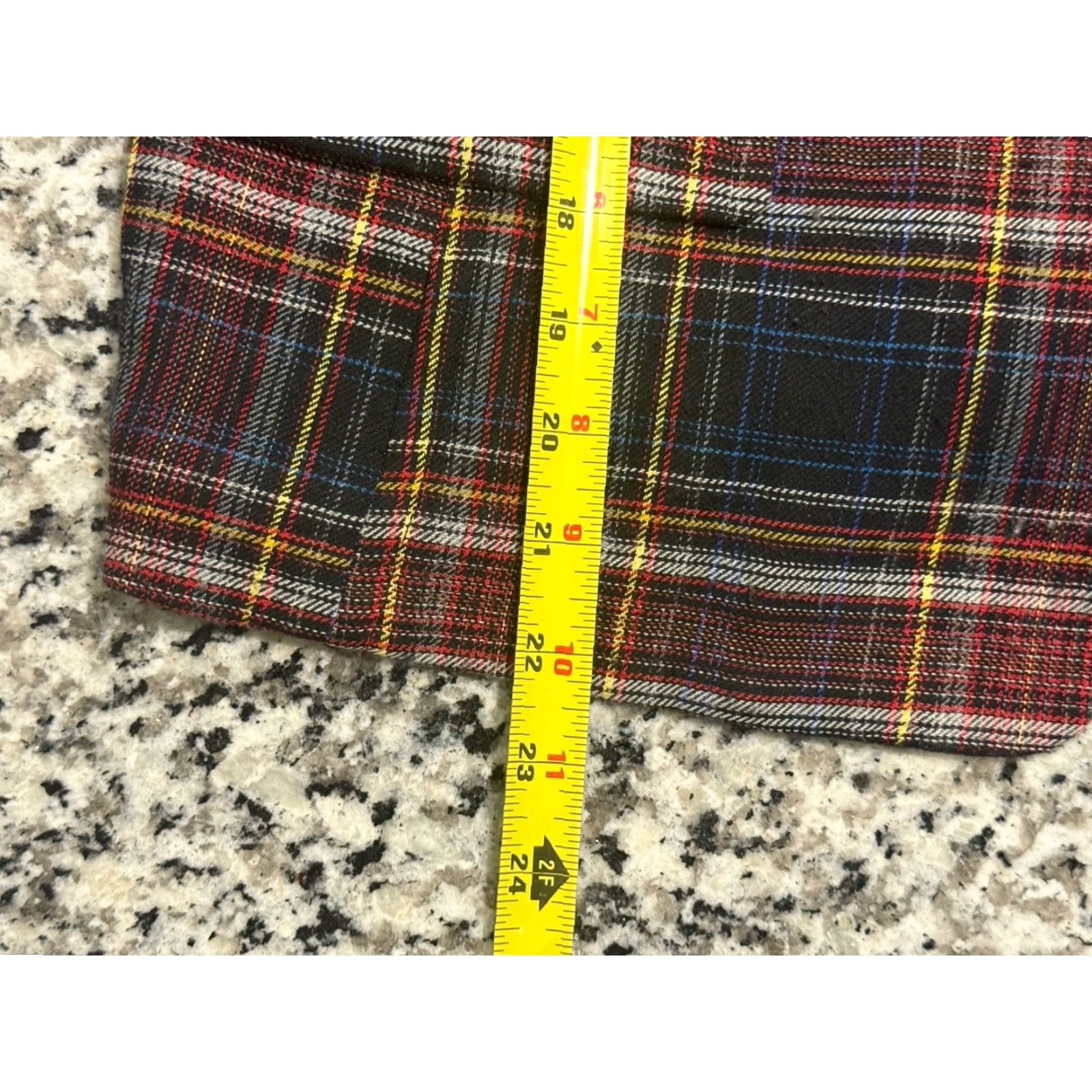Brooks Brothers VINTAGE Brooks Brothers Blazer Jacket Plaid Wool Blend Size 8 Classic Size M / US 6-8 / IT 42-44 - 3 Thumbnail