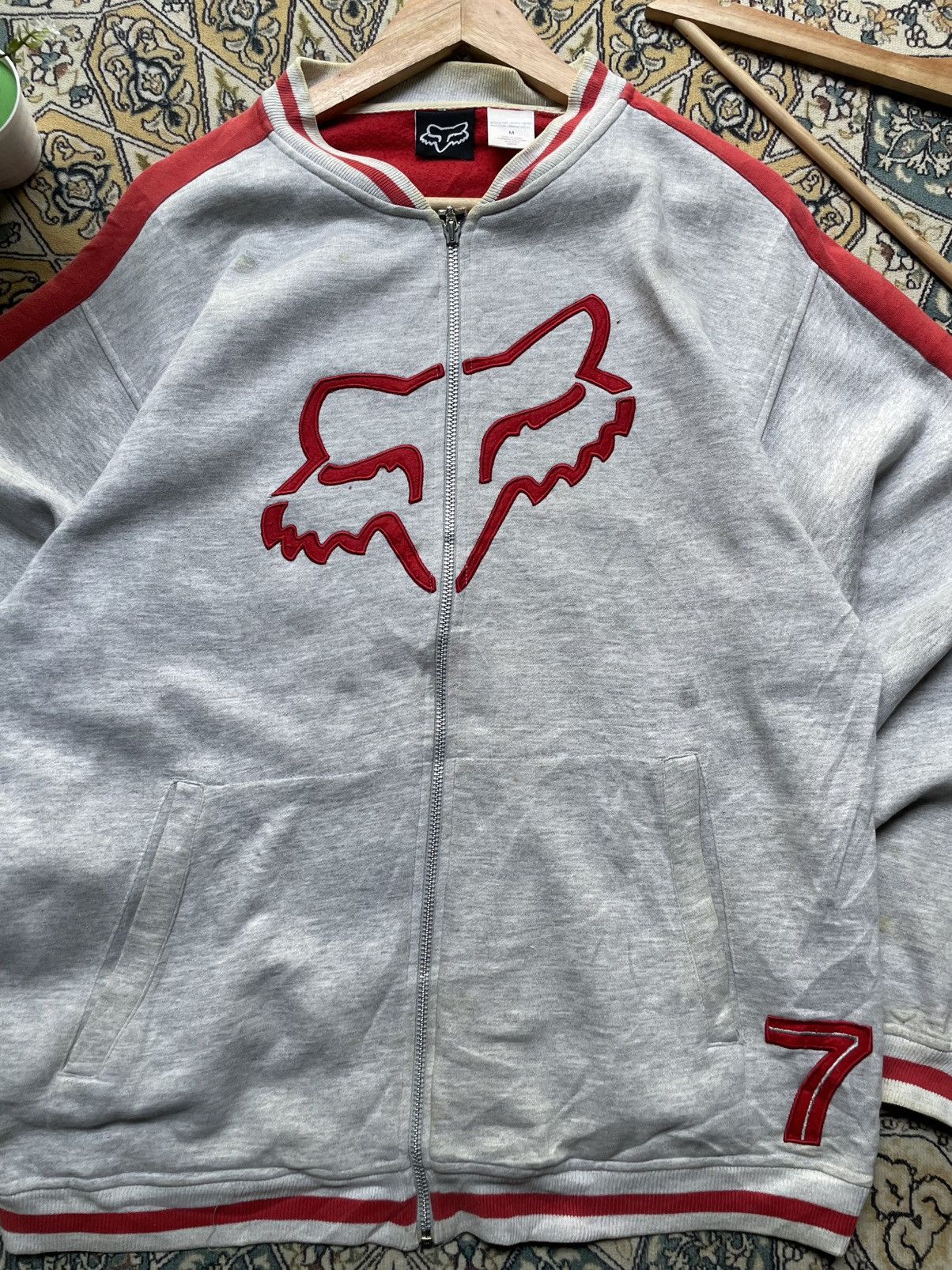 Fox Racing Vintage x Fox Racing x Zipper x Sweater Size US M / EU 48-50 / 2 - 3 Thumbnail