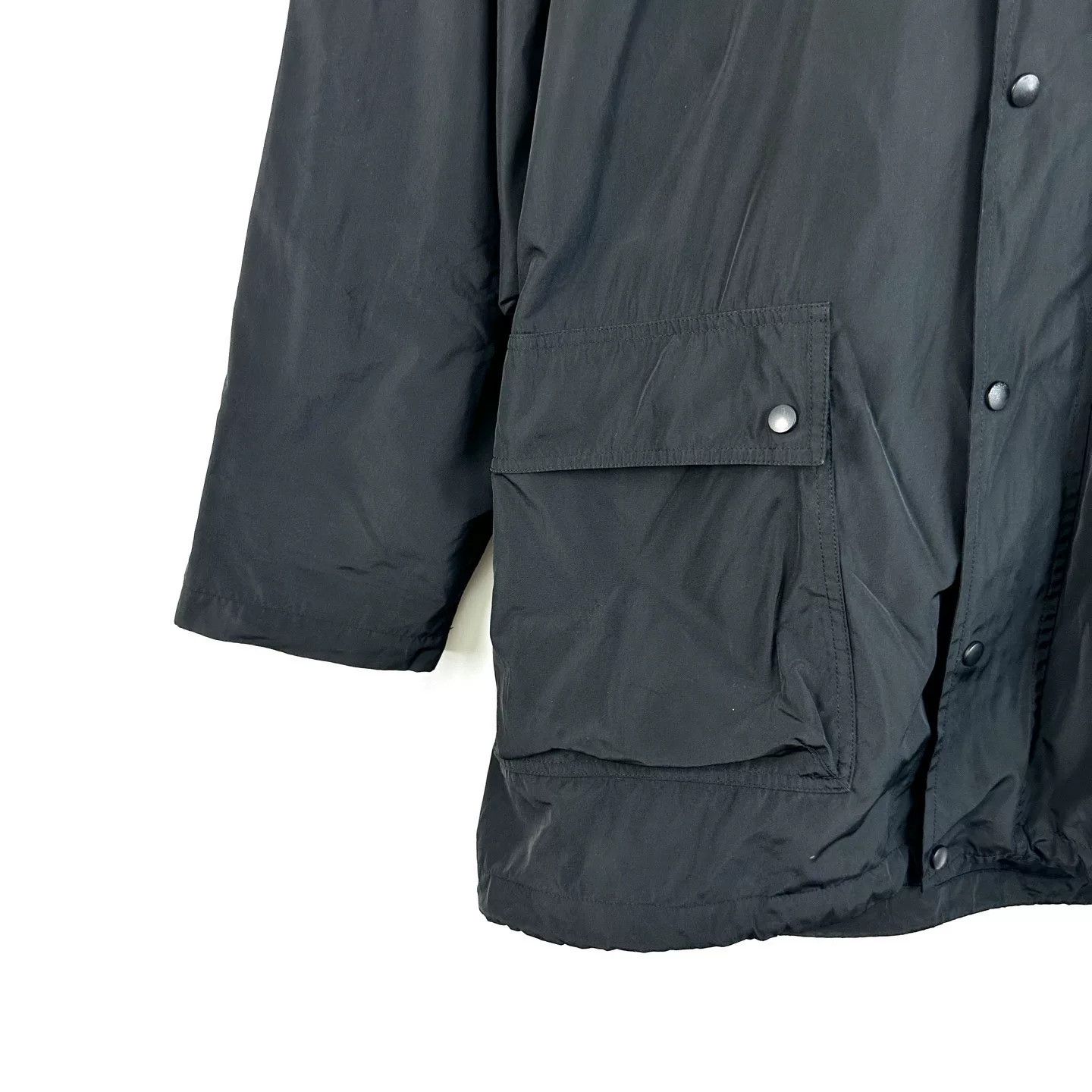 Balenciaga Balenciaga Black Hooded Jacket with Logo Size US XXS / EU 40 - 5 Thumbnail