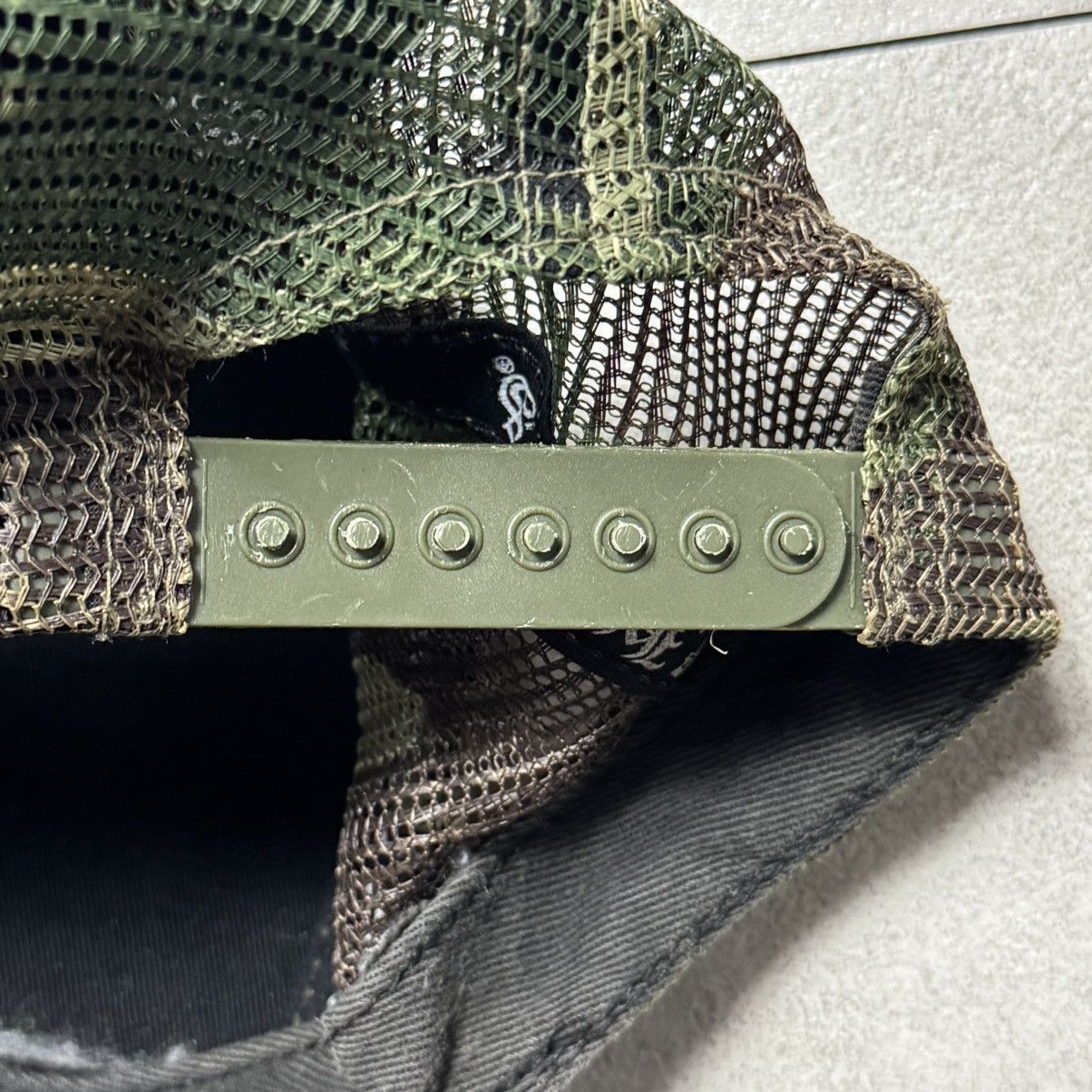 CHROME HEARTS CAMO FUCK TRUCKER HAT