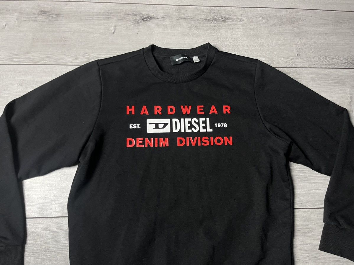 Diesel Diesel Hardwear Denim Division sweatshirt size Medium Size US M / EU 48-50 / 2 - 3 Thumbnail