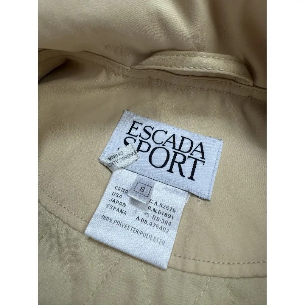 Escada Escada Coat Beige Size S Size S / US 4 / IT 40 - 3 Thumbnail
