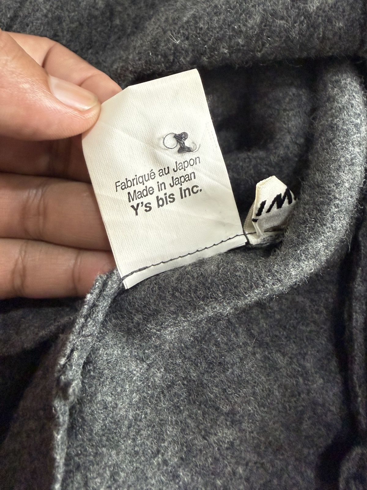 Yohji Yamamoto YOHJI YAMAMOTO Ys Bis Wool Jacket Button Up Single Pocket Size S / US 4 / IT 40 - 7 Thumbnail